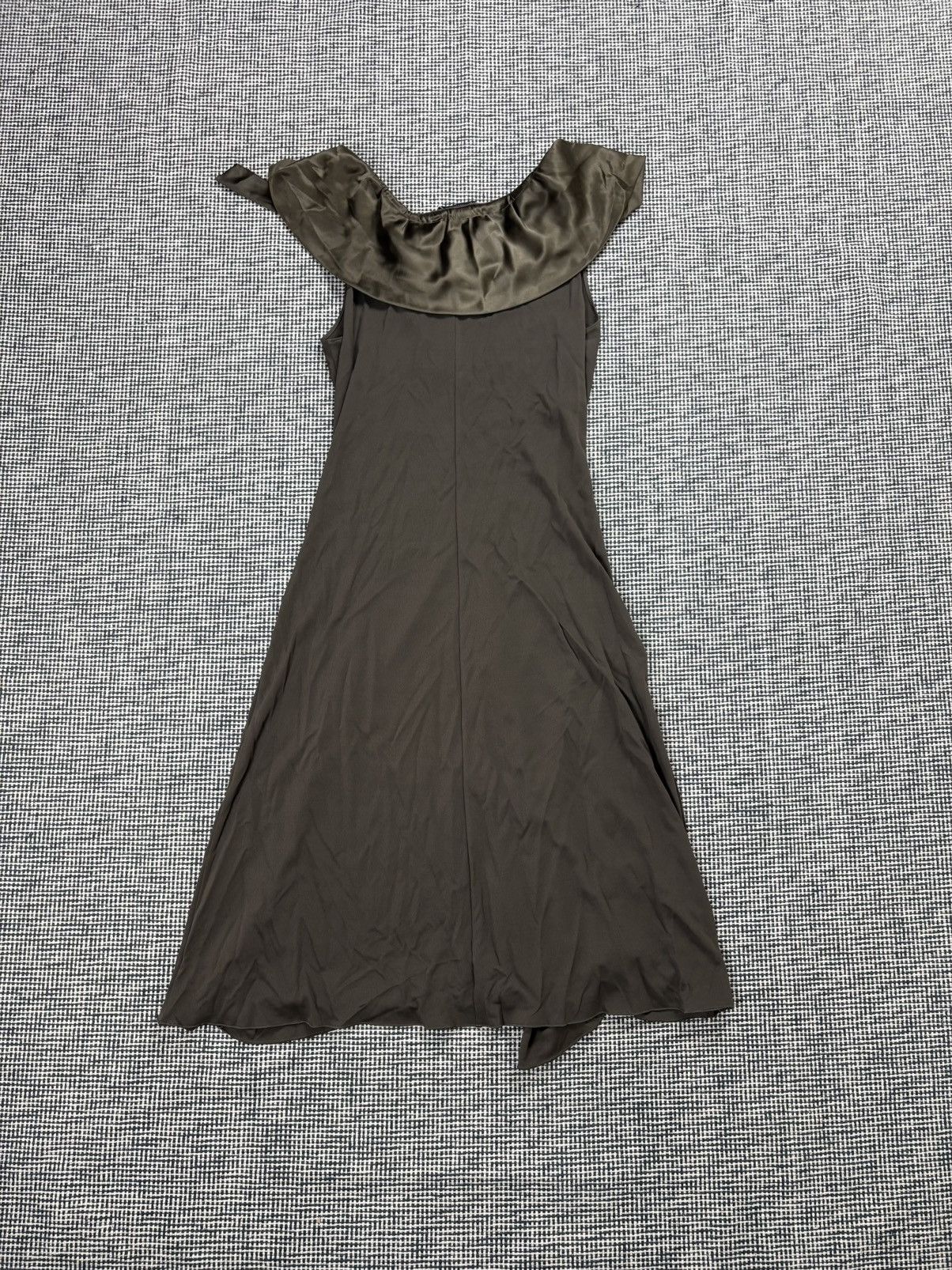 Moschino Moschino vintage dress mid length rayon brown casual evening Size L / US 10 / IT 46 - 2 Thumbnail