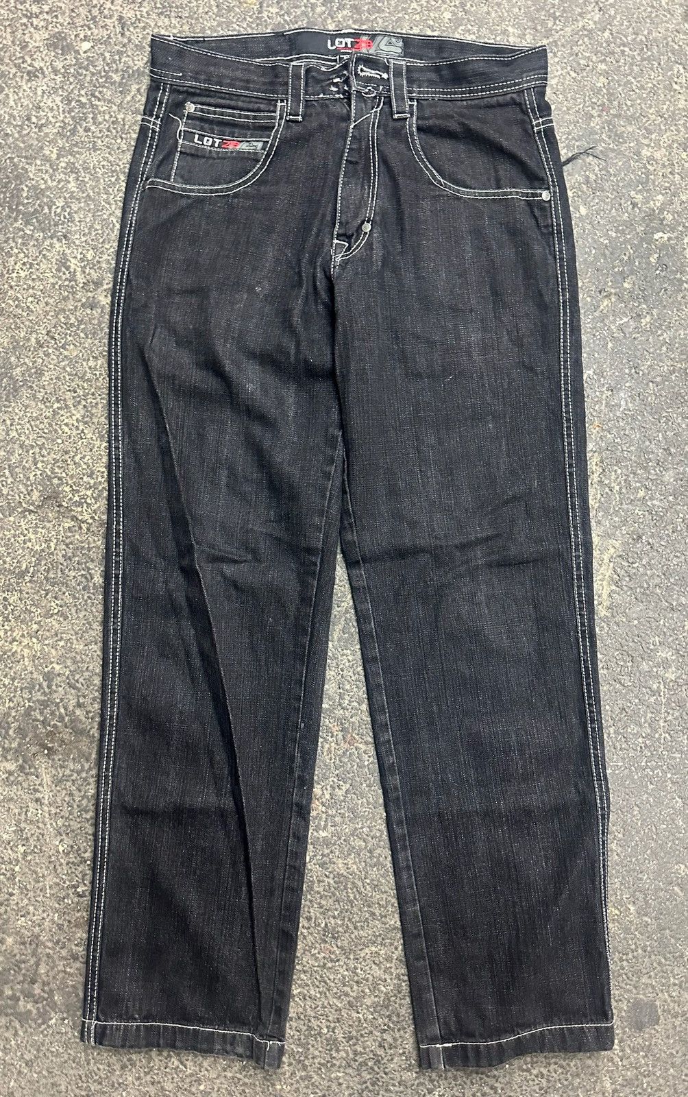 Other Y2k black baggy skater jeans Size US 32 / EU 48 - 4 Thumbnail