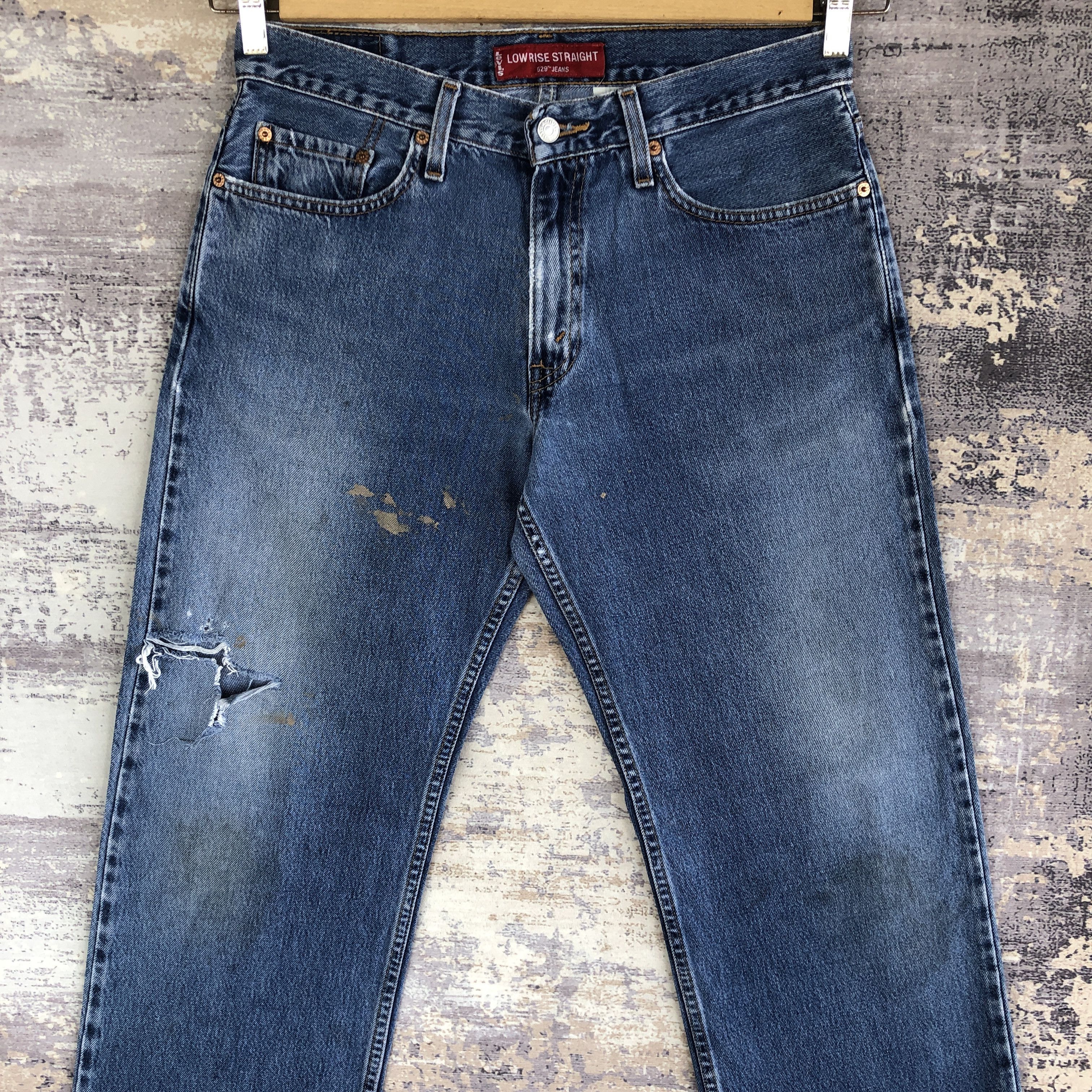 Levi's Vintage Levi's Distressed Jeans Levis 529 Painter Denim Size US 30 / EU 46 - 3 Thumbnail