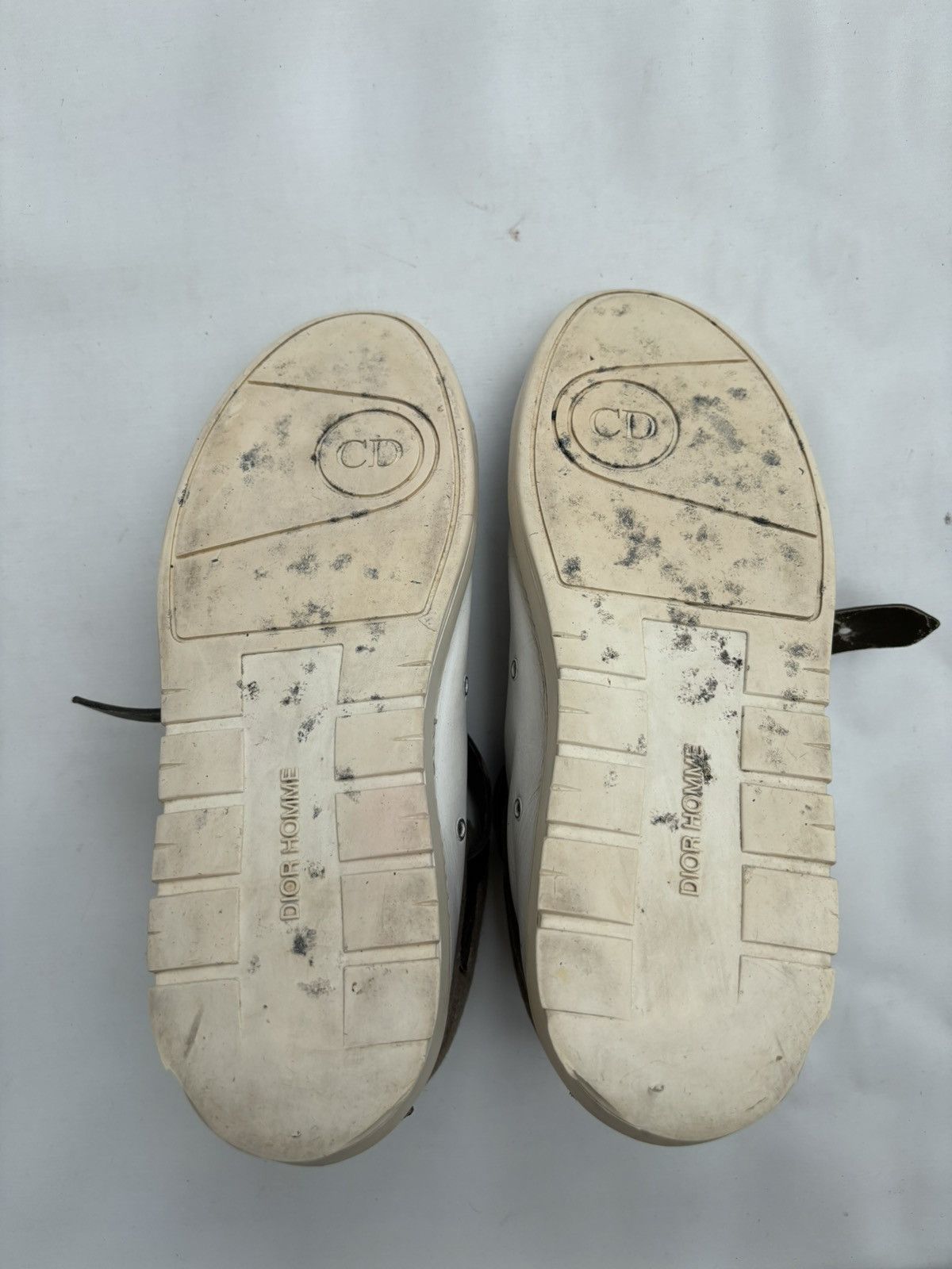 Dior × Hedi Slimane DIOR HOMME Leather High Top Sneakers Size US 7.5 / EU 40-41 - 10 Thumbnail