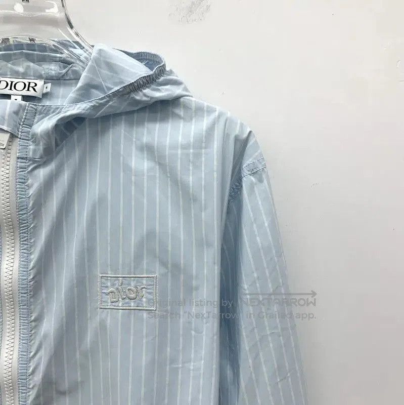Dior Dior Light Blue Cotton Women's Jacket . Size S / US 4 / IT 40 - 3 Thumbnail