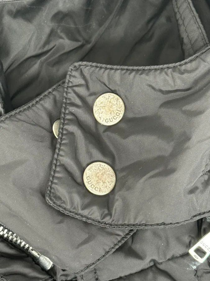 Gucci AW2013 Gucci Black Long Windbreaker Hooded Jacket Size US M / EU 48-50 / 2 - 10 Thumbnail