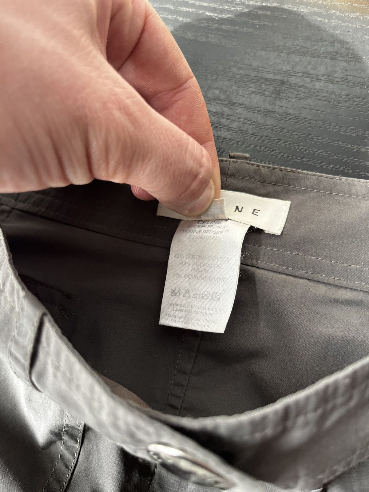 Celine × Designer Celine zip skirt Size 25" / US 0 / IT 36 - 14 Thumbnail
