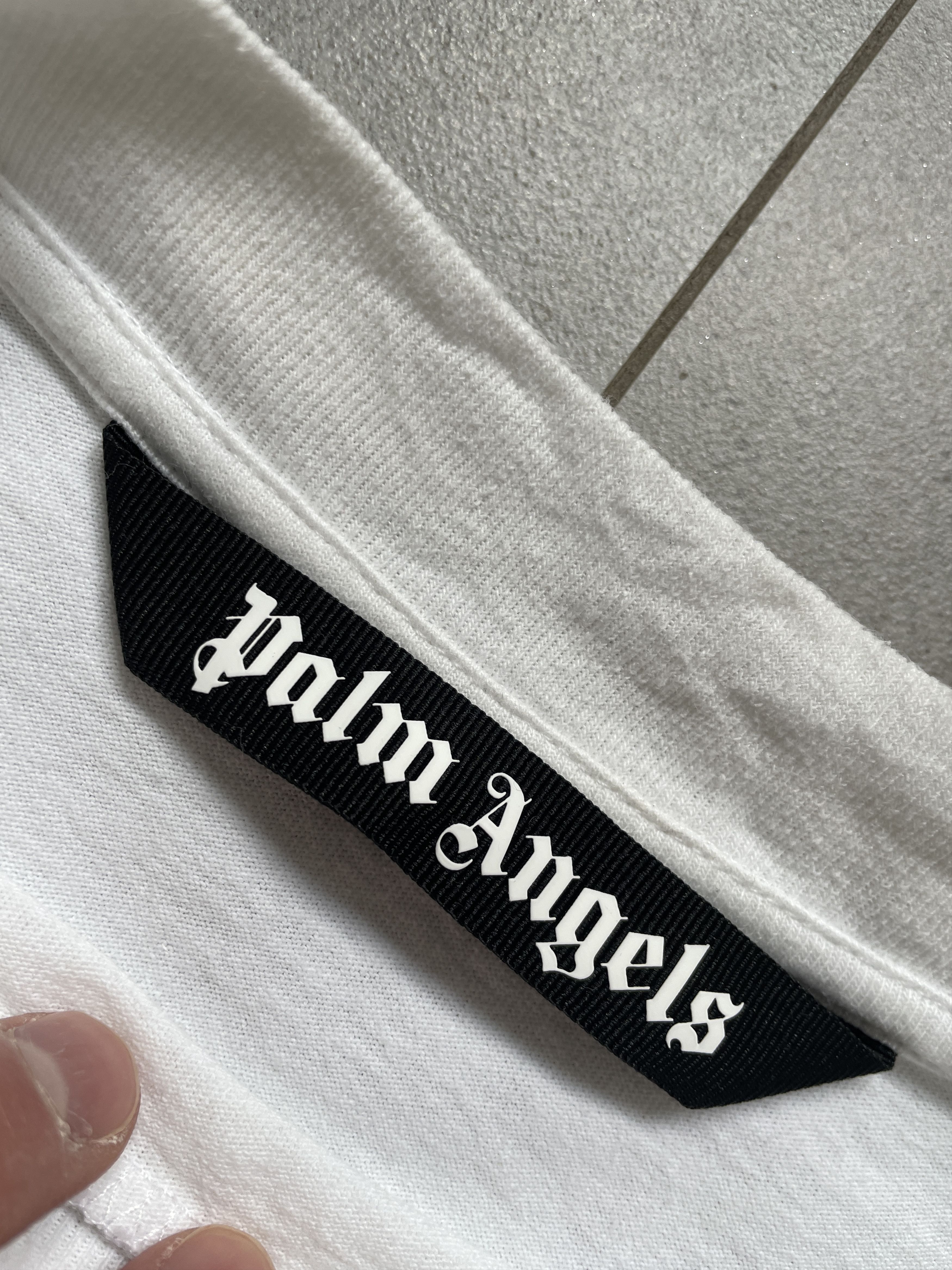 Palm Angels WHITE BOXY OVERSIZED BIG LOGO PALM ANGELS TEE Size US S / EU 44-46 / 1 - 5 Thumbnail