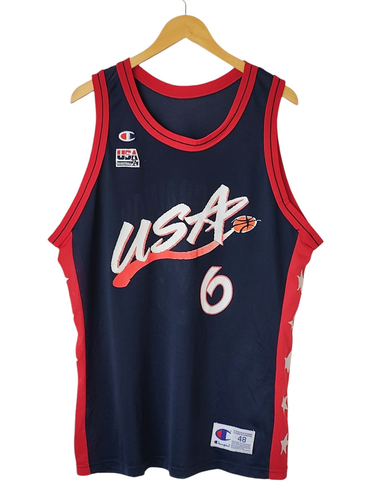 Champion × NBA × Vintage Penny Hardaway USA Basketball Champion 1996 Vintage Jersey Size US XL / EU 56 / 4 - 1 Thumbnail