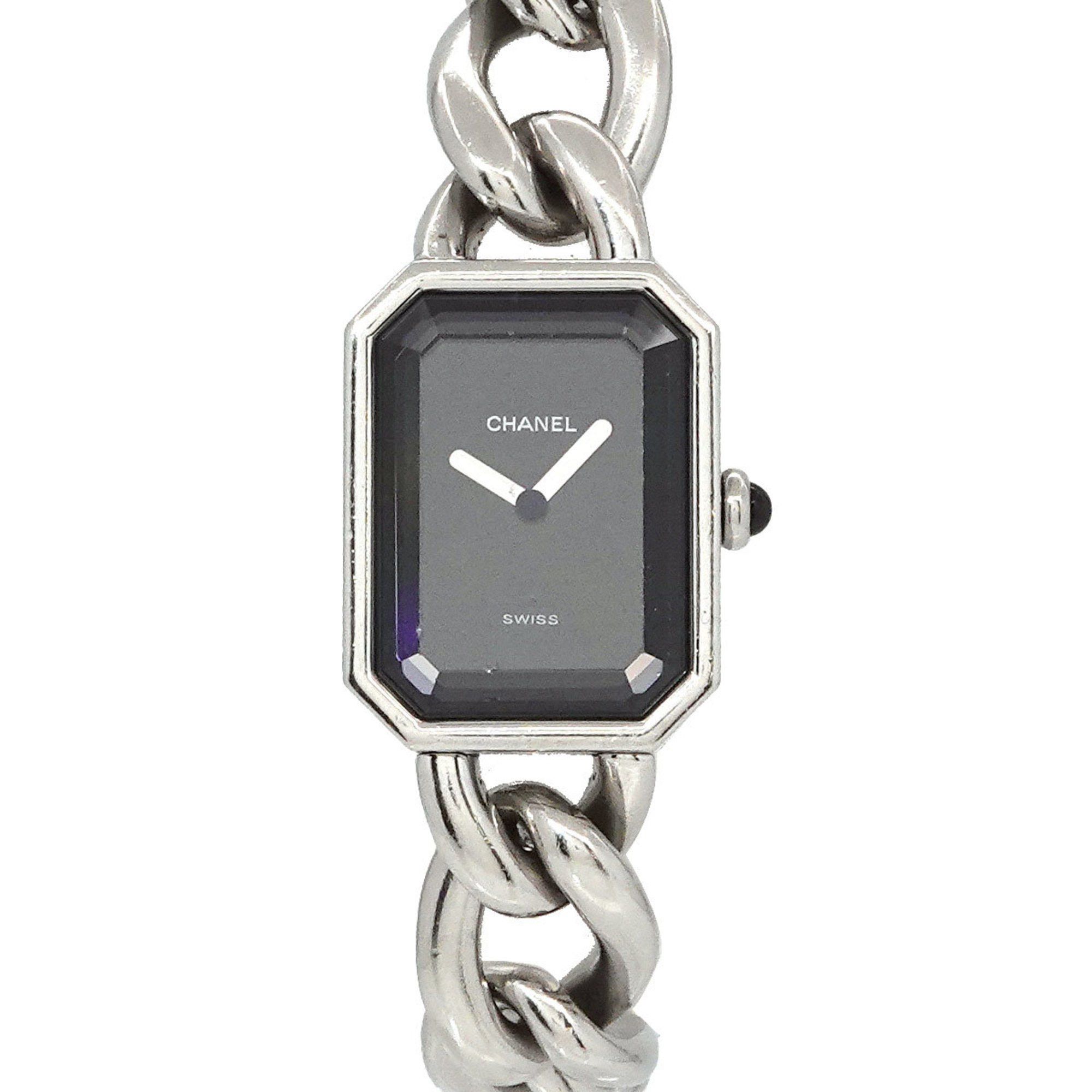 image of Chanel Premiere M Size H0452 Ladies Watch Black Quartz, Women's