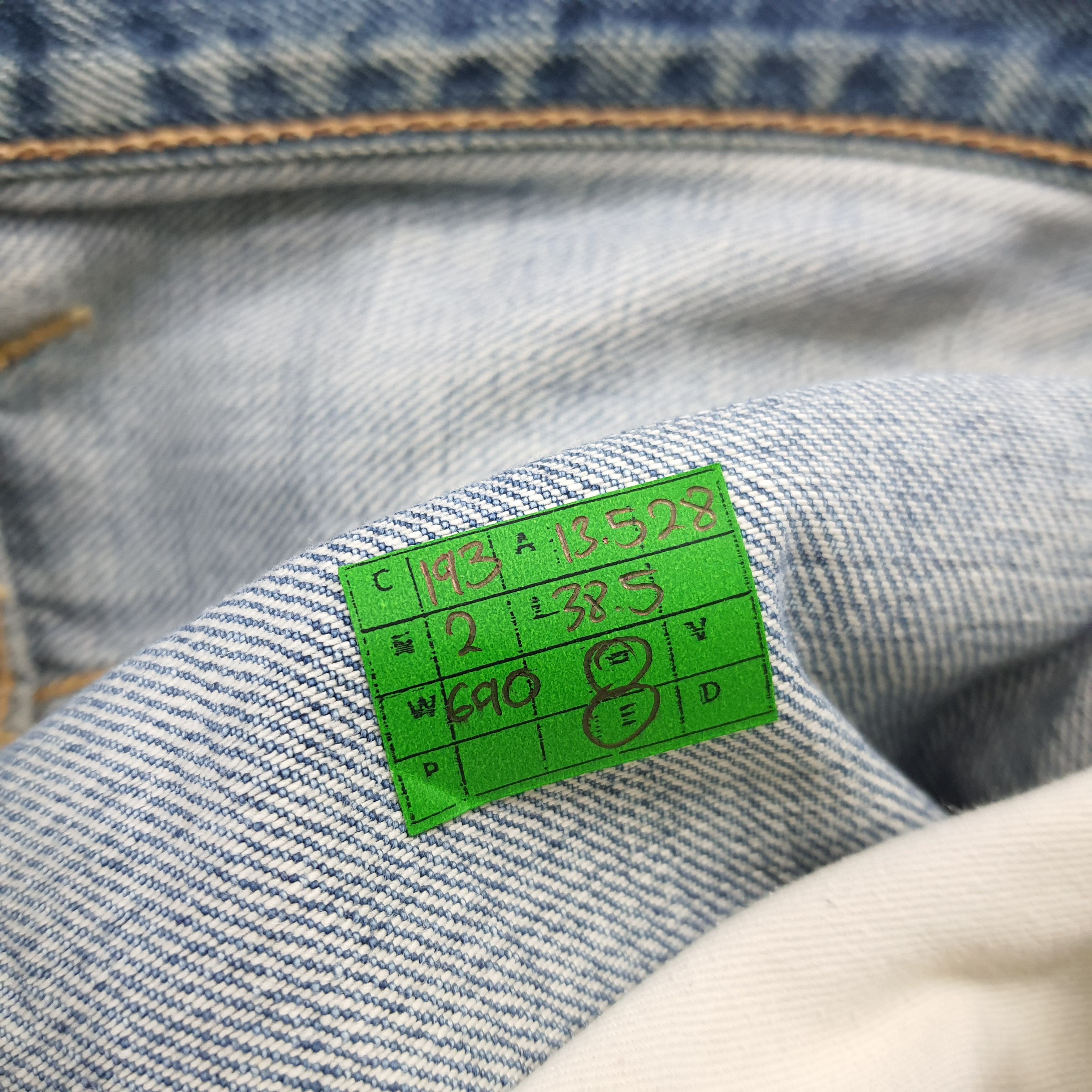 Evisu × Japanese Brand × Vintage Vintage Evisu Selvedge Japan Brand Custom Daicock Jeans Size US 27 - 9 Thumbnail