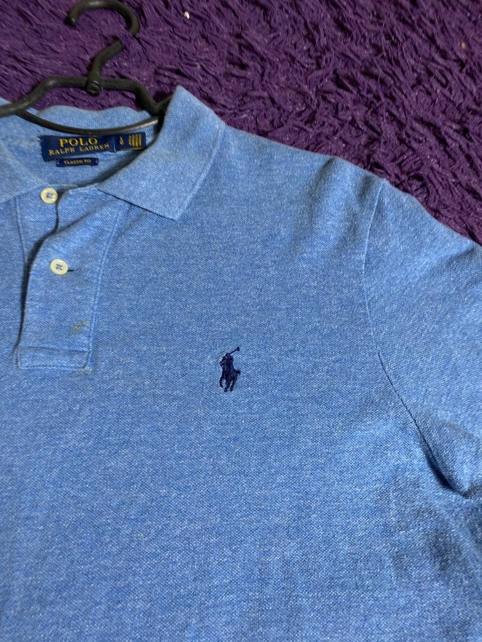 Polo Ralph Lauren × Vintage Vintage Basic Graphic Logo Distressed 90’s tee Size US L / EU 52-54 / 3 - 17 Thumbnail