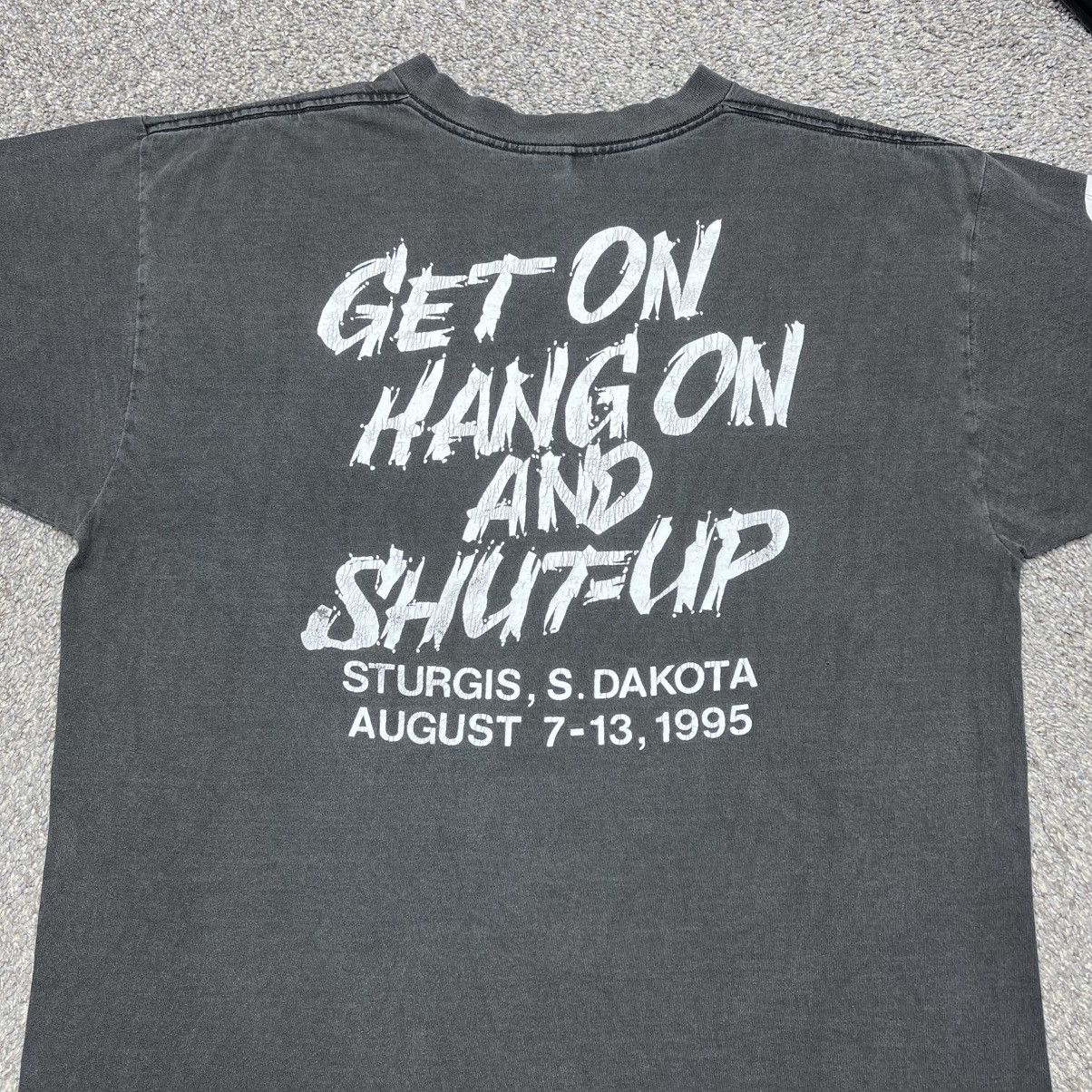 Other 1995 Sturgis Black Hills Rally South Dakota Biker Bar TShirt Size US L / EU 52-54 / 3 - 9 Thumbnail