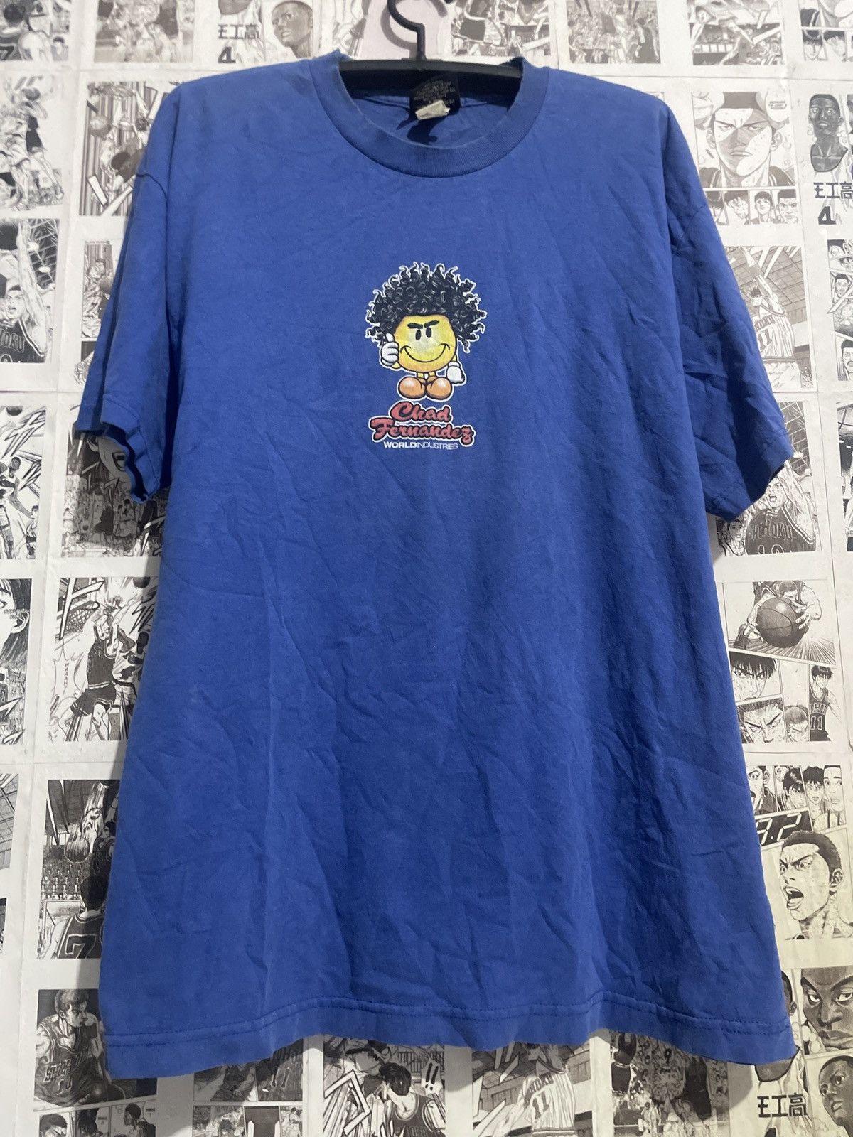 Hook-Ups × Vintage × World Industries Vintage Chad Fernandez X World Industries T-shirt Size XL Size US XL / EU 56 / 4 - 1 Thumbnail