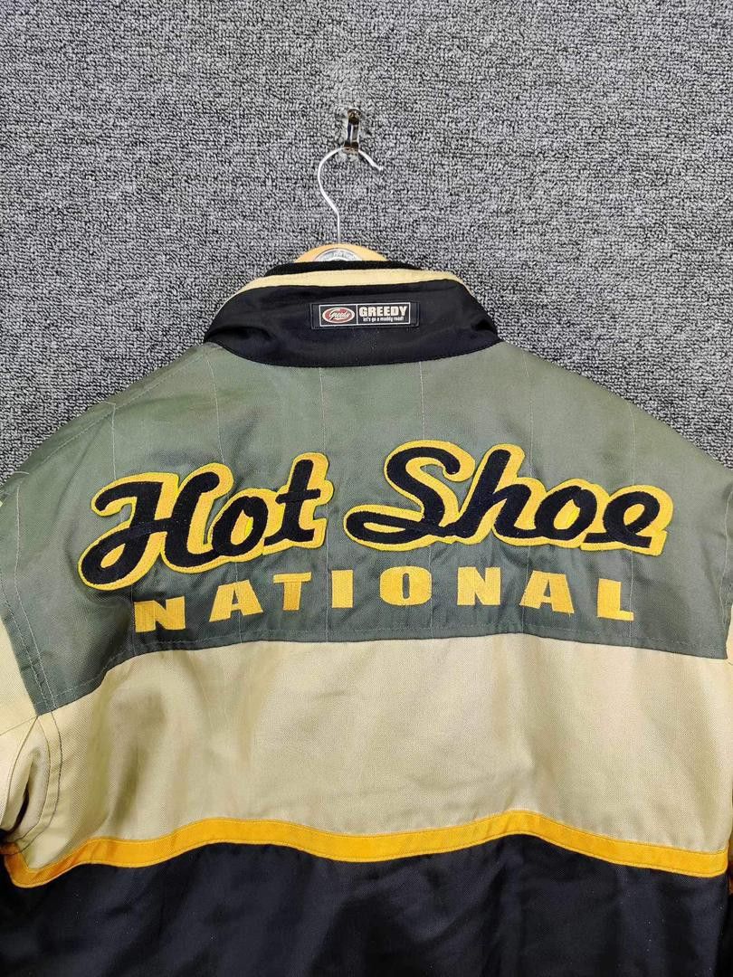 Greedy Genius Vintage Greedy Racing Motorcycle Bikers Ridding Jacket Size US M / EU 48-50 / 2 - 7 Thumbnail