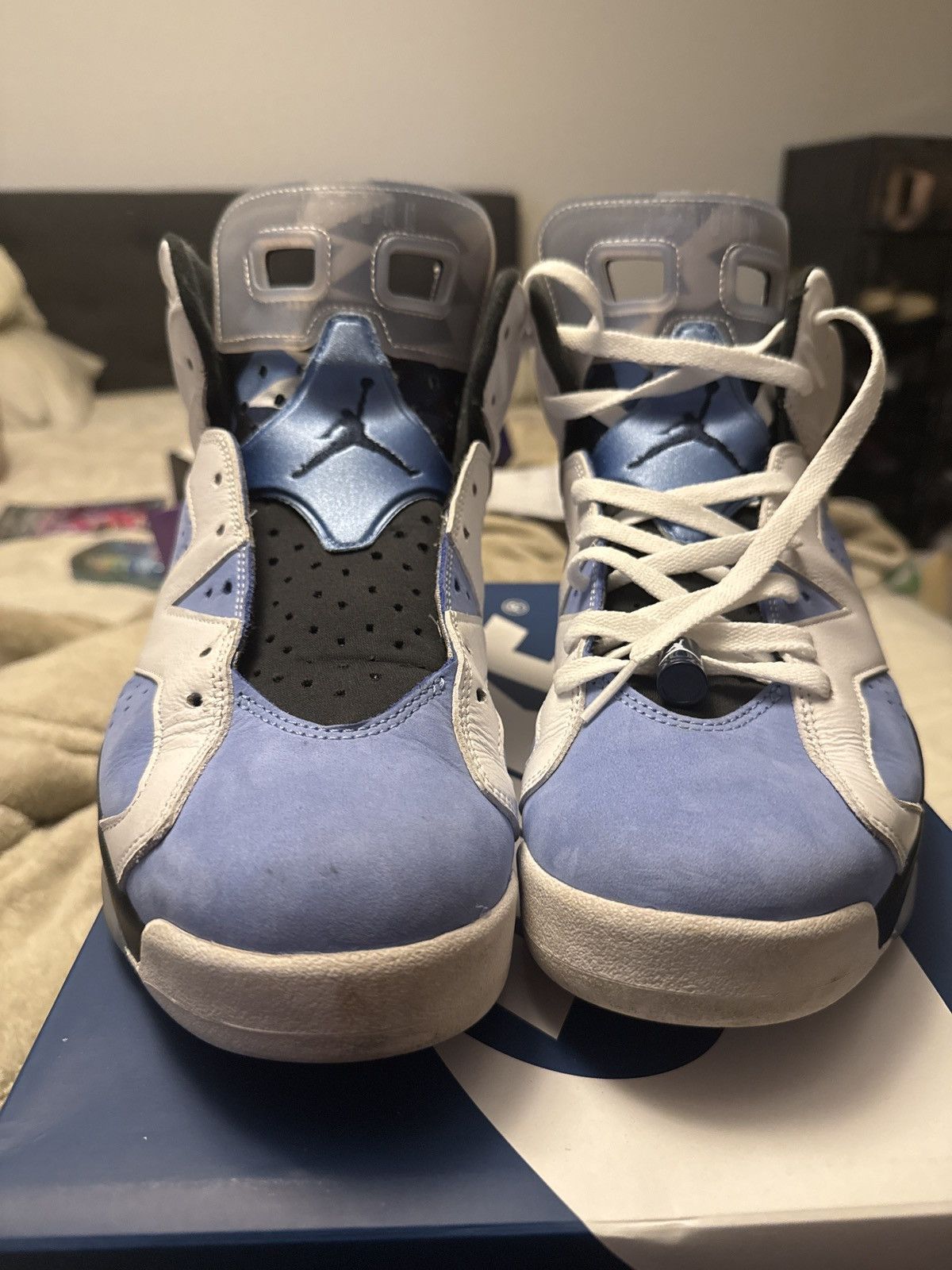 Jordan Brand Jordan 6 UNC SZ 12 Size US 12 / EU 45 - 3 Thumbnail
