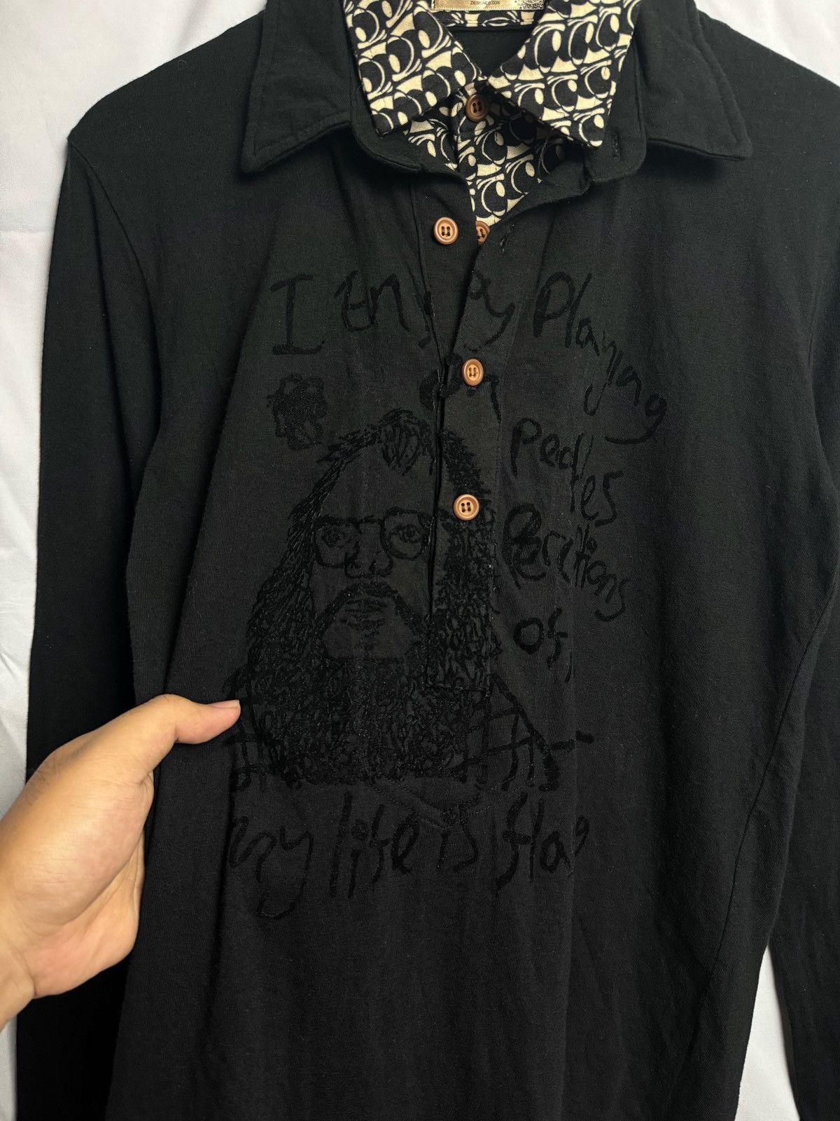 Hysteric Glamour × If Six Was Nine × Japanese Brand Japanese Drsox Poem Double Layers Size US M / EU 48-50 / 2 - 4 Thumbnail