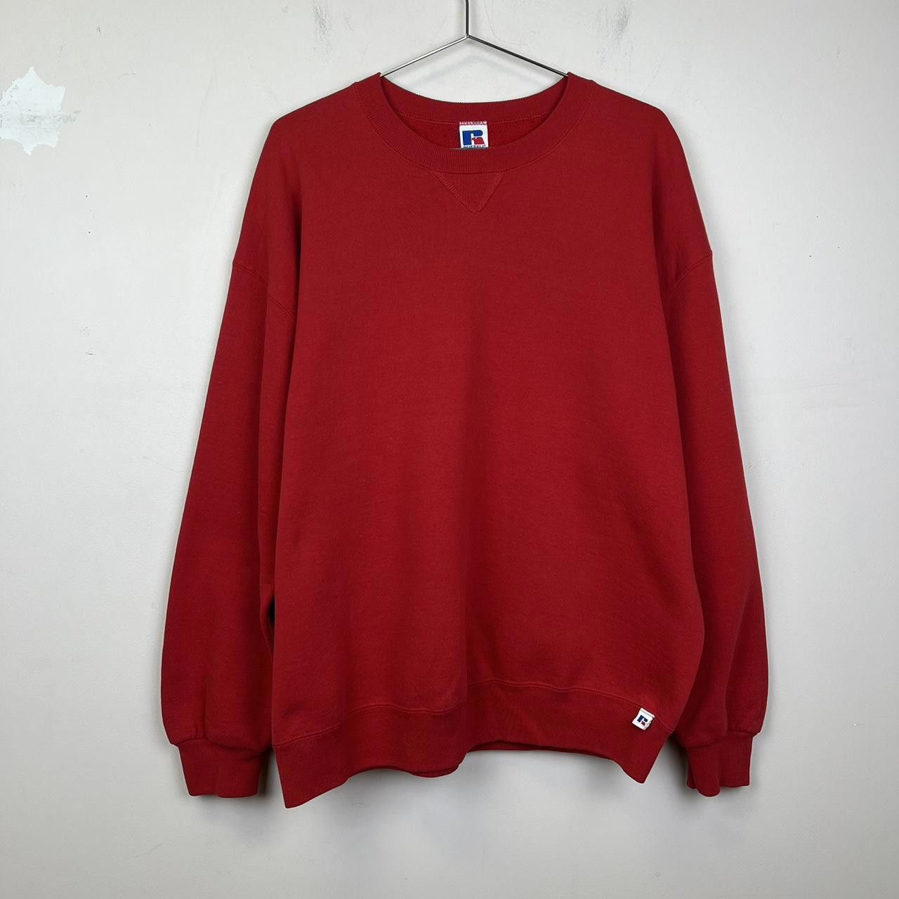 Russell Athletic Russell Athletic Red XL Sweatshirt Vintage Size US XL / EU 56 / 4 - 1 Thumbnail
