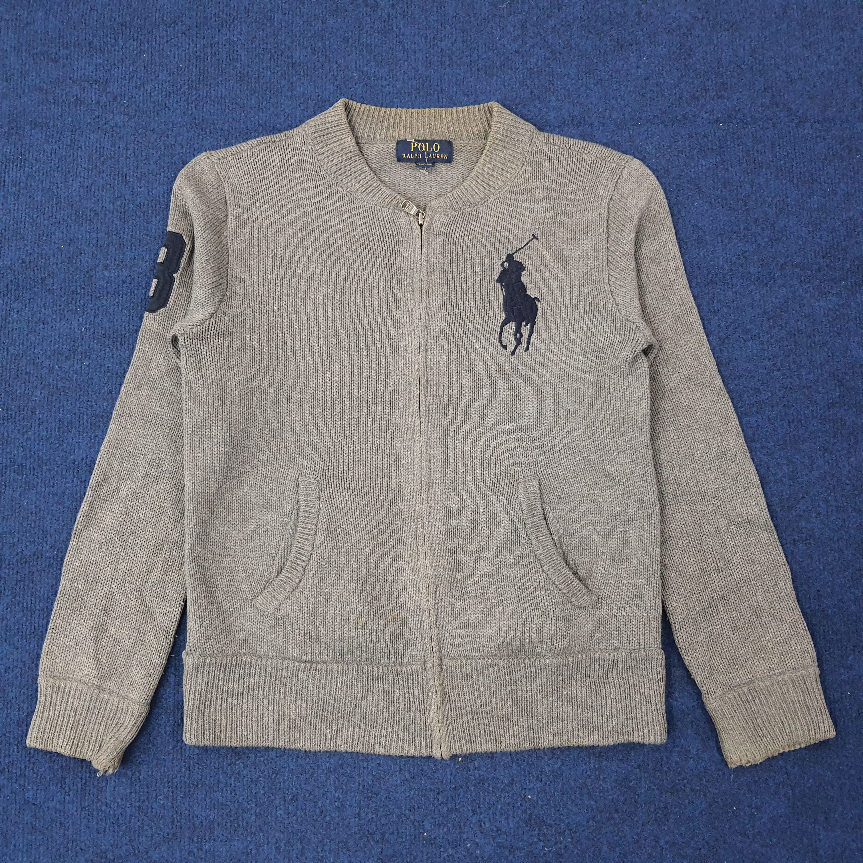 Polo Ralph Lauren Vintage POLO Ralph Lauren Zipper Knitwear C245N12 Size US XS / EU 42 / 0 - 1 Thumbnail