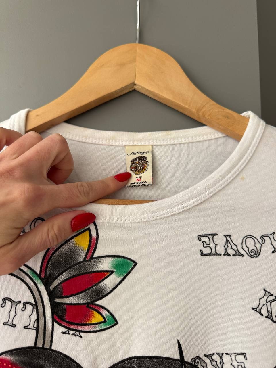 Christian Audigier Christian Audigier 2000s Panther & roses Roses Rhinestone Size US M / EU 48-50 / 2 - 2 Thumbnail