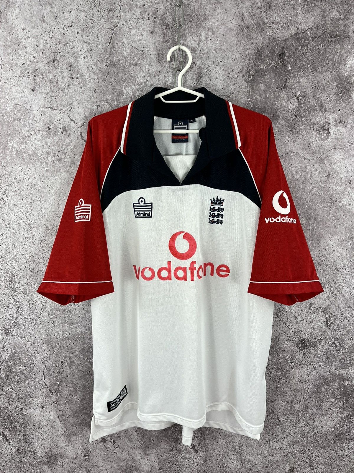 Other Admiral England National Team Jersey Cricket Vodafone Sz XL Size US XL / EU 56 / 4 - 1 Thumbnail