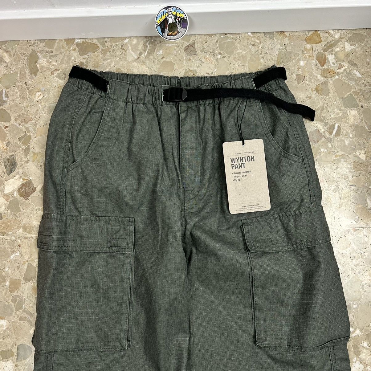 Carhartt Carhartt WIP Khaki Grey Washed Cargo Wynton Pants Supreme Size US 34 / EU 50 - 2 Thumbnail
