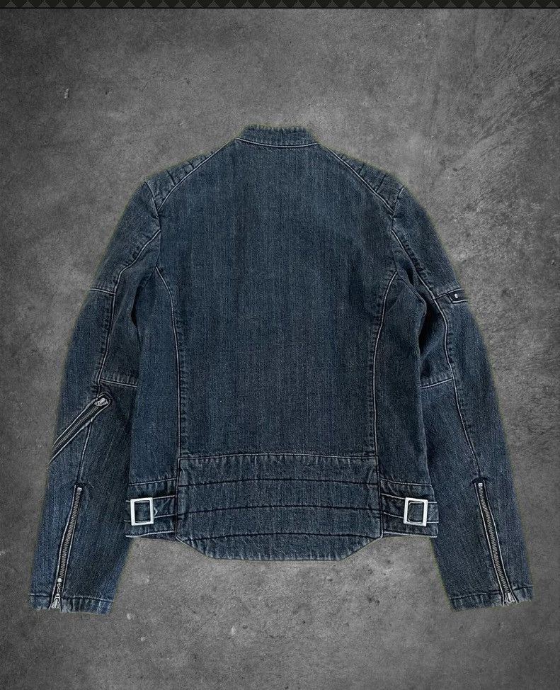 5351 POUR LES HOMMES 5351 pour les hommes multizipper rider denim jacket Size US M / EU 48-50 / 2 - 3 Thumbnail