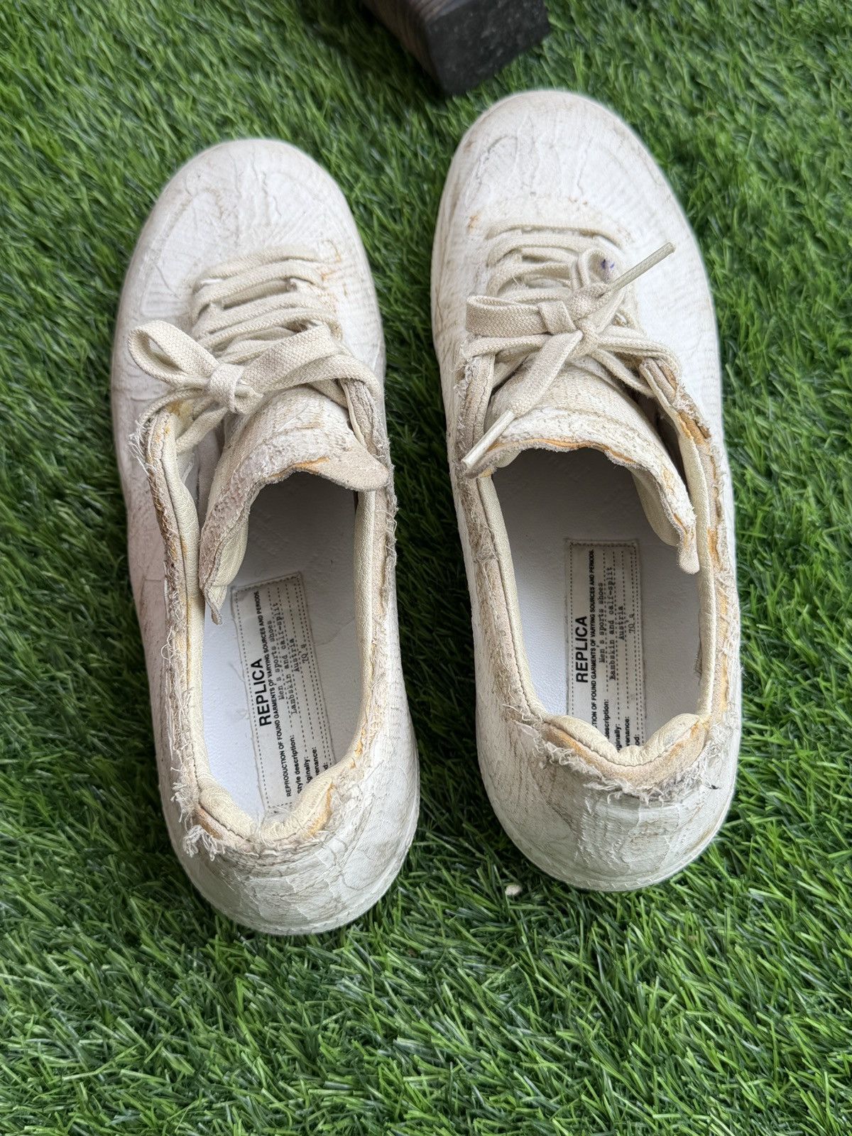 Maison Margiela 🔥🥶Plastered Gat replica trainer Size US 10.5 / EU 43-44 - 16 Thumbnail