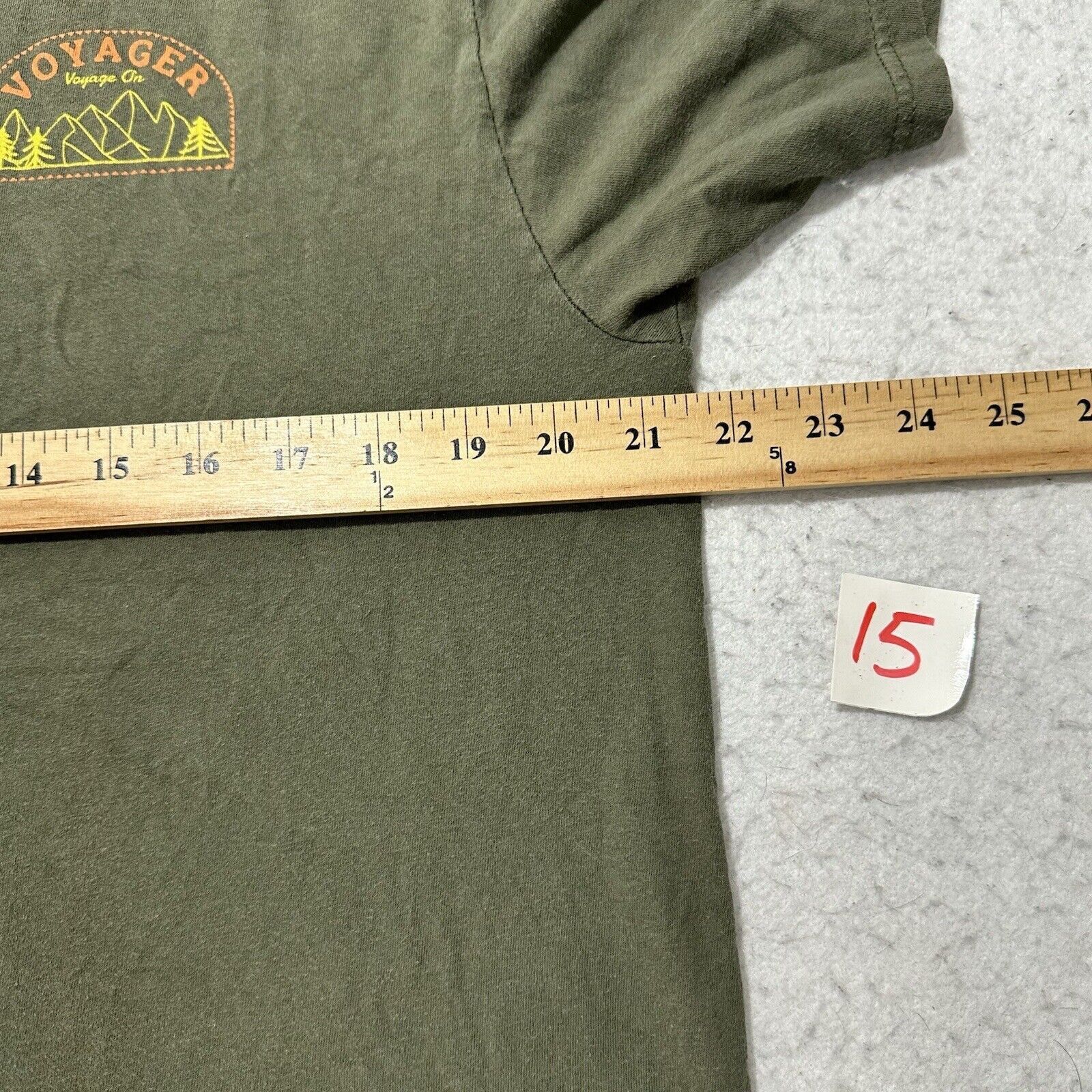 Other Voyager Large Crewneck Graphic T Shirt Outdoors Olive Green Size US L / EU 52-54 / 3 - 12 Thumbnail