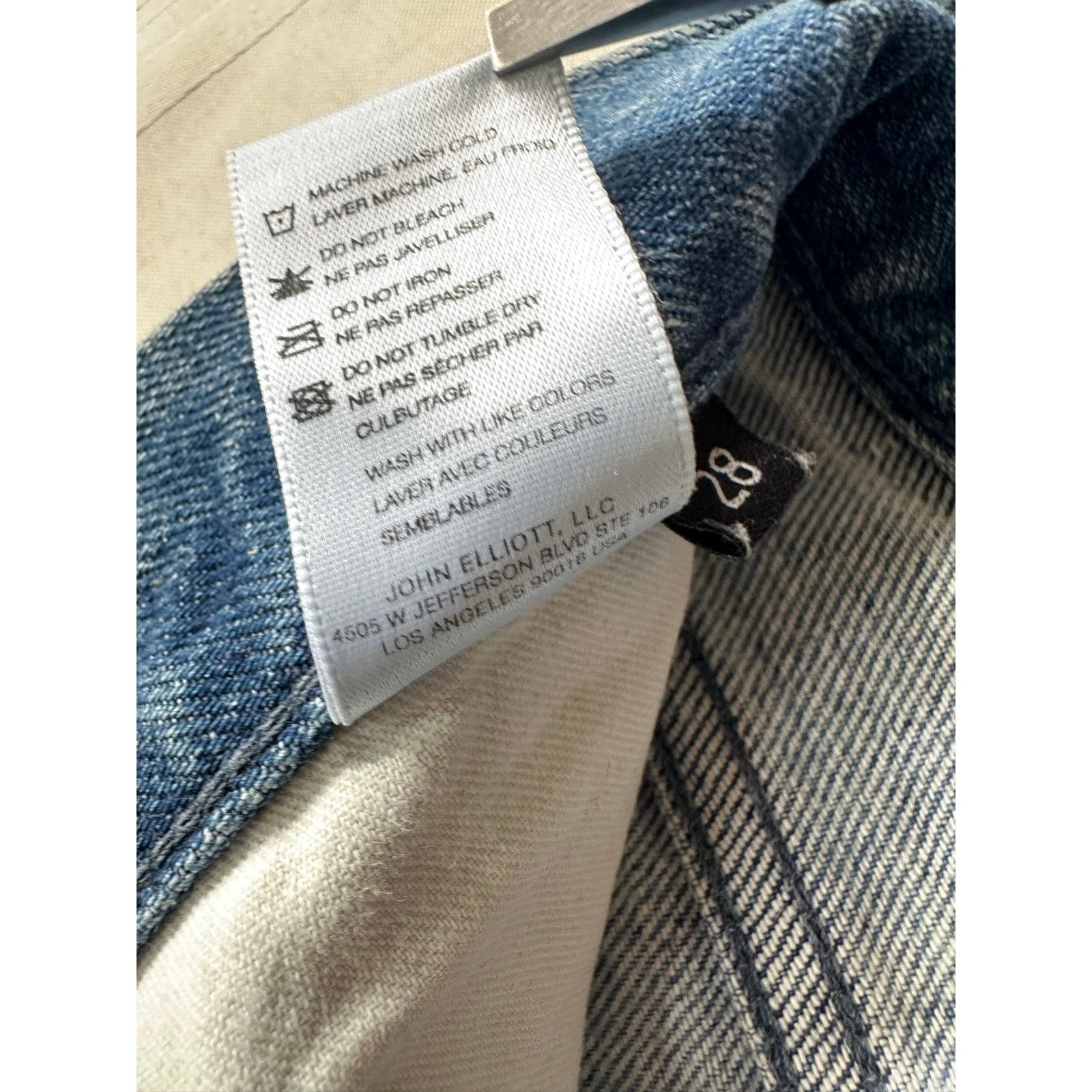 John Elliott NWT John Elliott The Cast 2 Jeans Distressed Men's Sz 28 Size US 28 / EU 44 - 7 Thumbnail