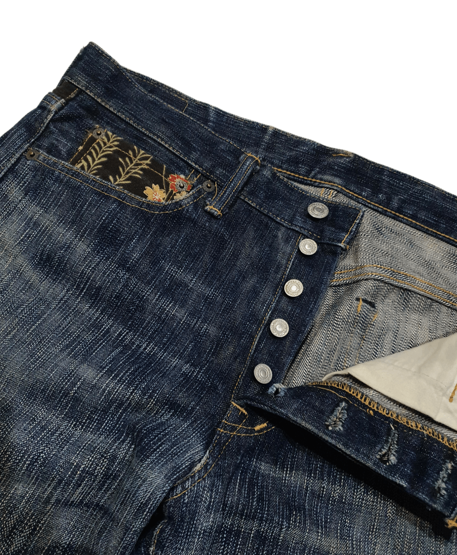 Japanese Brand × Takeo Kikuchi × Vintage Vintage 90s Takeo Kikuchi Japanese Selvedge Denim Jeans Size US 36 / EU 52 - 8 Thumbnail