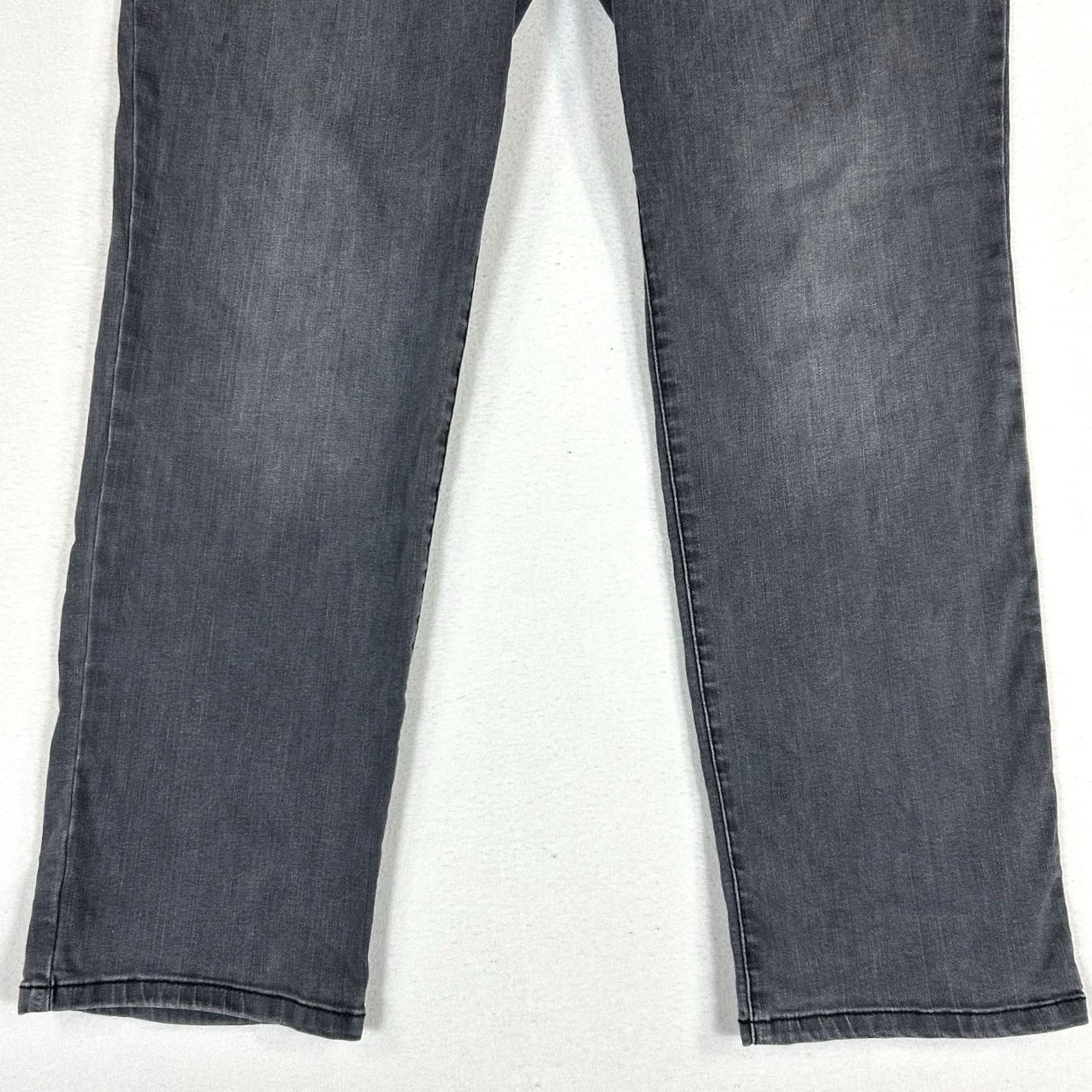 Lee Lee 18W Flex Motion Straight Leg Chino Pants Women's Gray Mid Rise Regular Fit Size 40" / US 18 - 4 Thumbnail