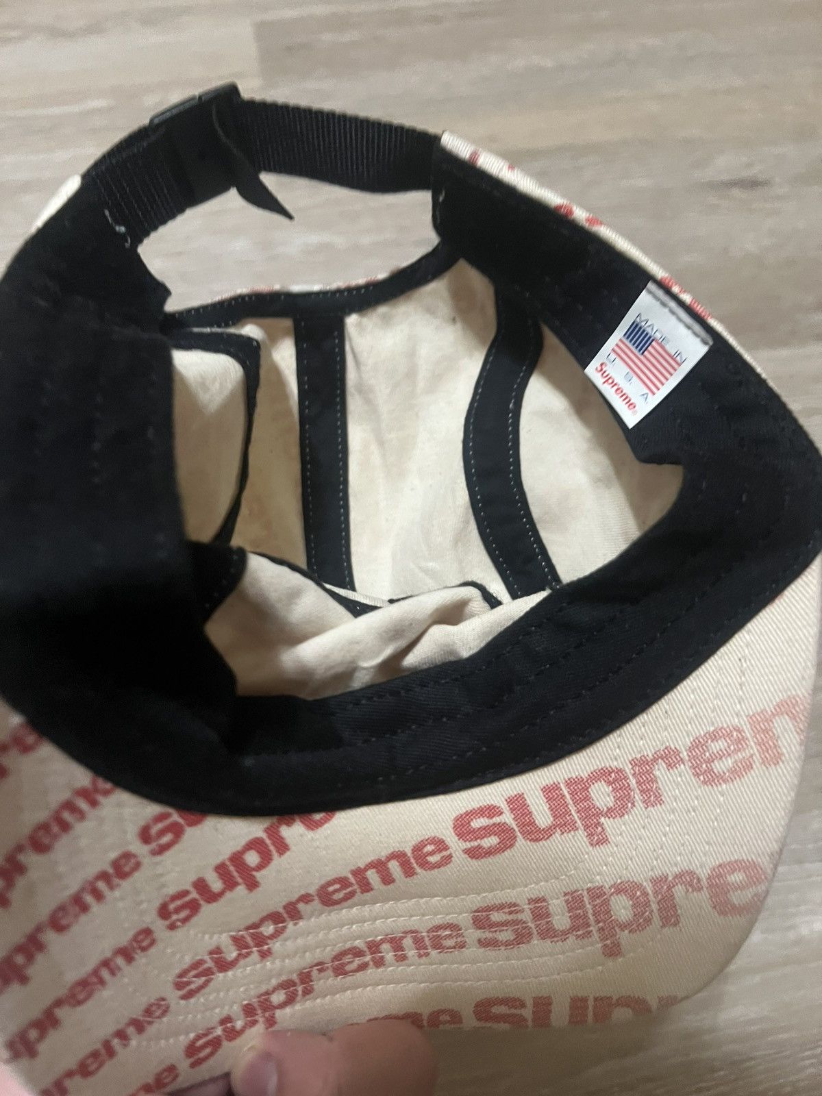 Supreme Supreme Hat with logos all around Size ONE SIZE - 3 Thumbnail