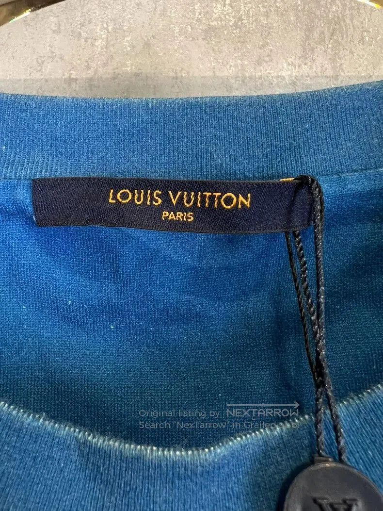 Louis Vuitton Louis Vuitton Blue Sky White Cloud Short-sleeve XL. Size US XL / EU 56 / 4 - 4 Thumbnail
