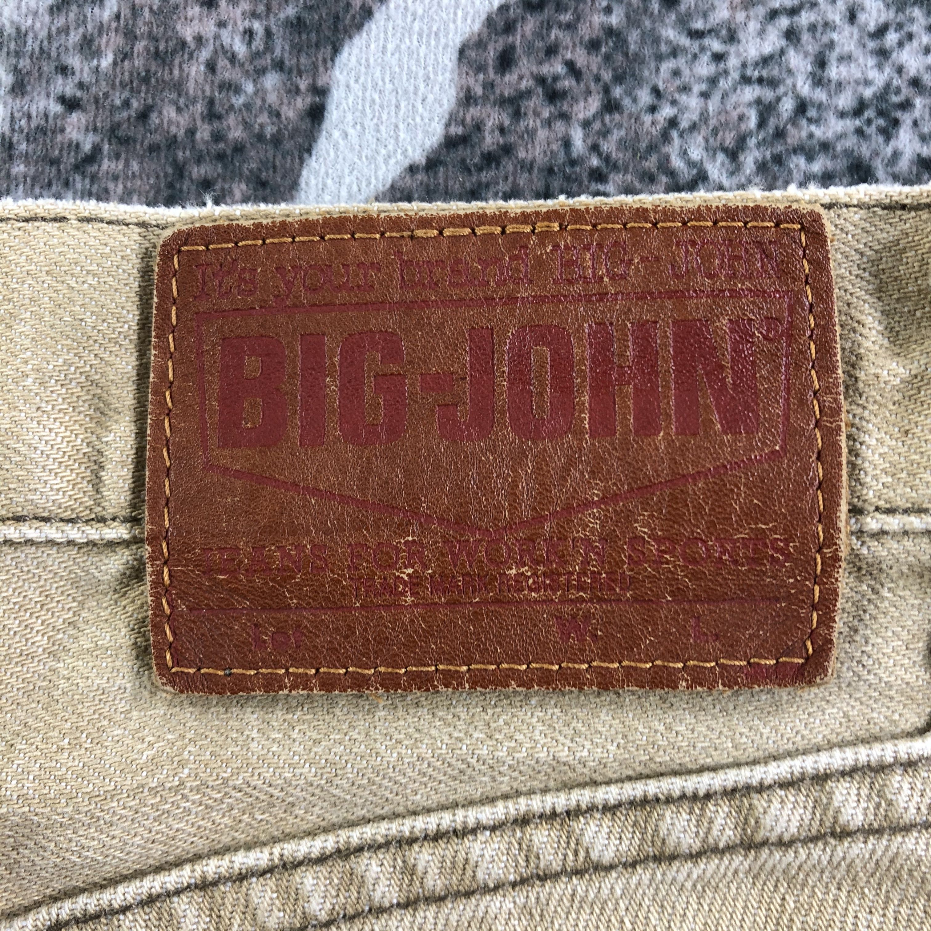 Big John Vintage Ripped Big John Jeans Faded Denim KJ3130 Size US 29 - 5 Thumbnail