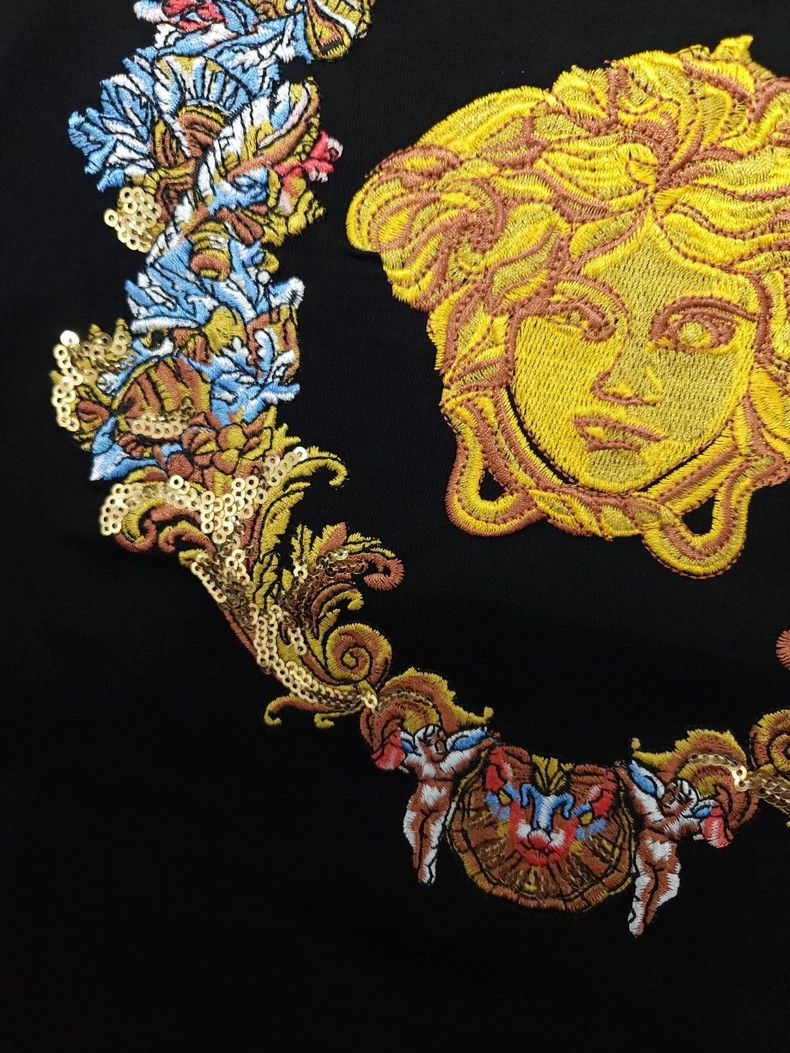 Other Versace Medusa embroidered sequins Size L / US 10 / IT 46 - 6 Thumbnail