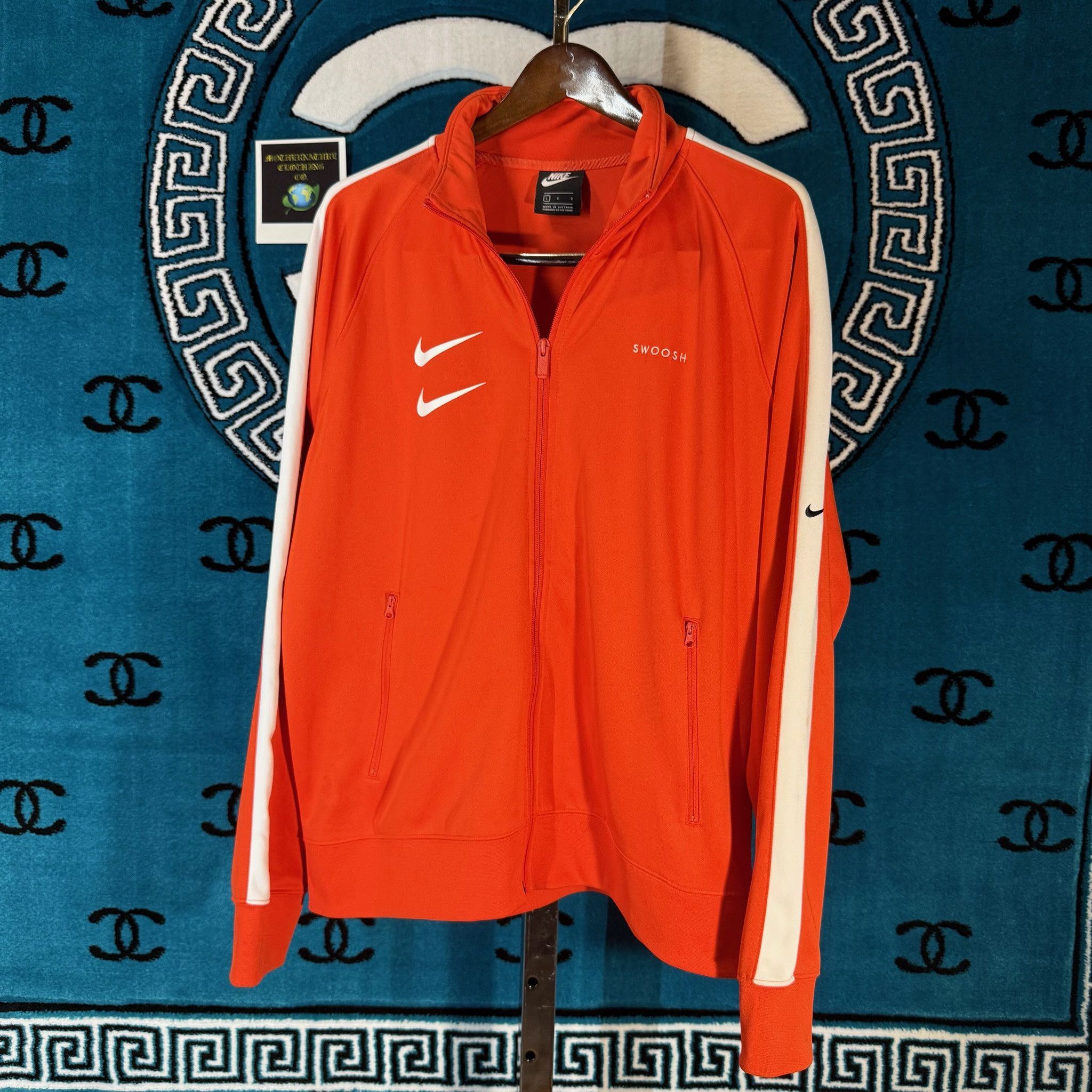 Nike × Supreme Supreme x Nike Double Zip Quilted Work Jacket | Grailed