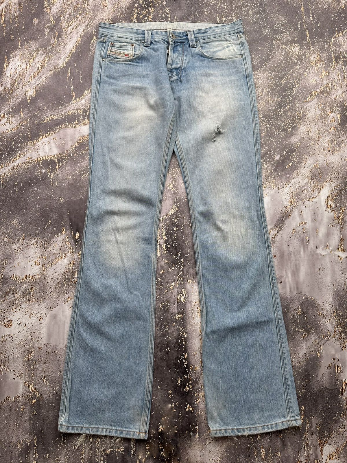 Diesel Diesel Vintage Light Flared Jeans Size 29" - 1 Thumbnail