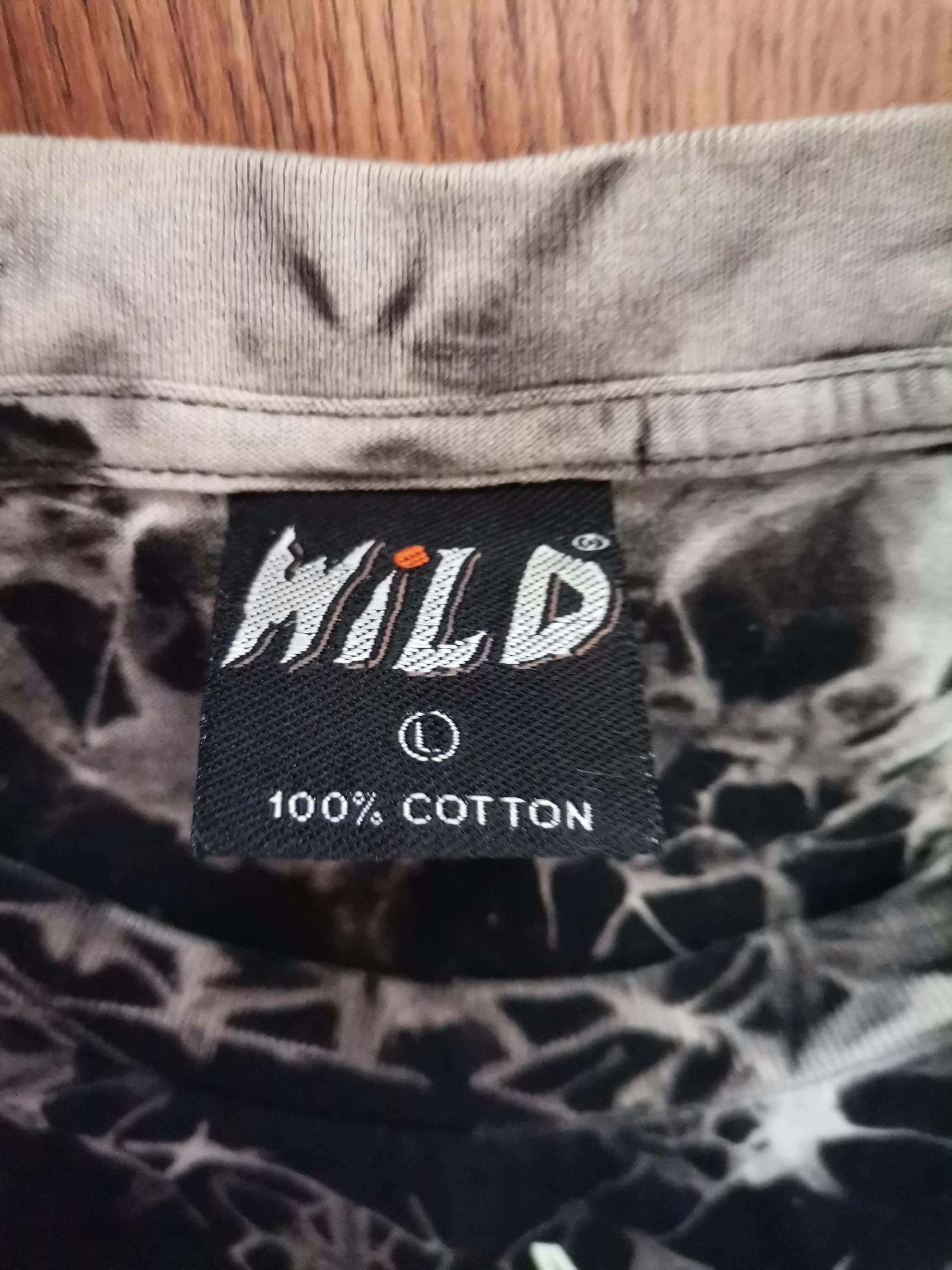 Vintage Vintage Wild Time's Up Skull Tie Dye Tee Size US L / EU 52-54 / 3 - 4 Thumbnail