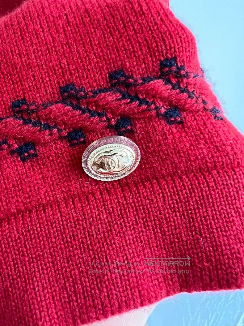 Chanel Chanel Colour-blocked sweater Size XXS / US 00 / IT 34 - 4 Thumbnail