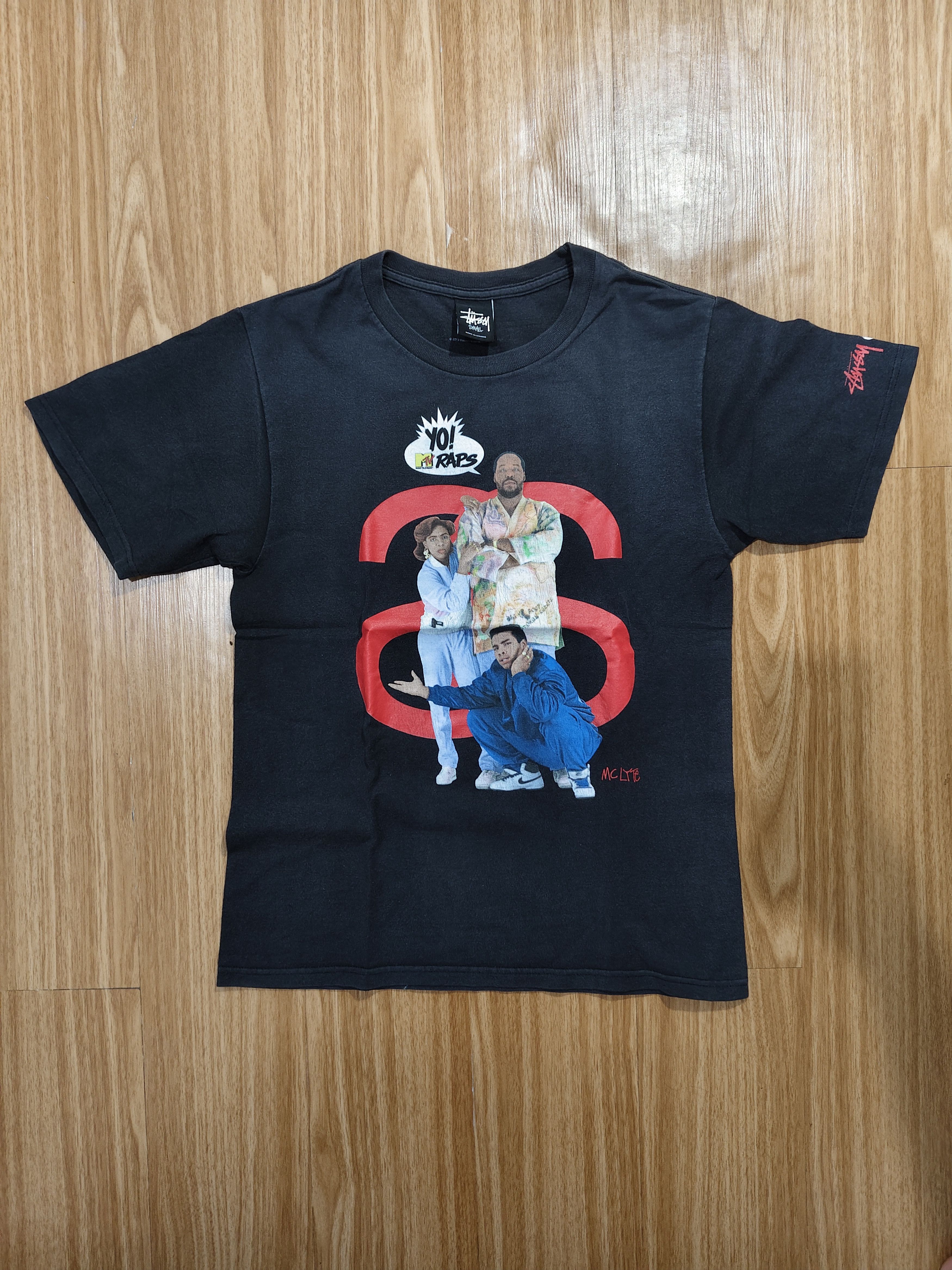 Mtv Stussy Streetwear Mtv Mc Lyte Rap Tees Size US S / EU 44-46 / 1 - 1 Thumbnail