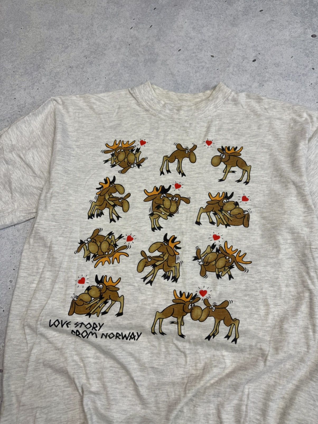 If Six Was Nine Vintage Adult Humour Moose Sex Tee Shirt Y2K Size US L / EU 52-54 / 3 - 2 Thumbnail