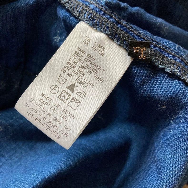 Kapital Kapital KAPITAL刺子绣外套 Japanese Stitch Embroidery Jacket-250 Size US L / EU 52-54 / 3 - 9 Thumbnail