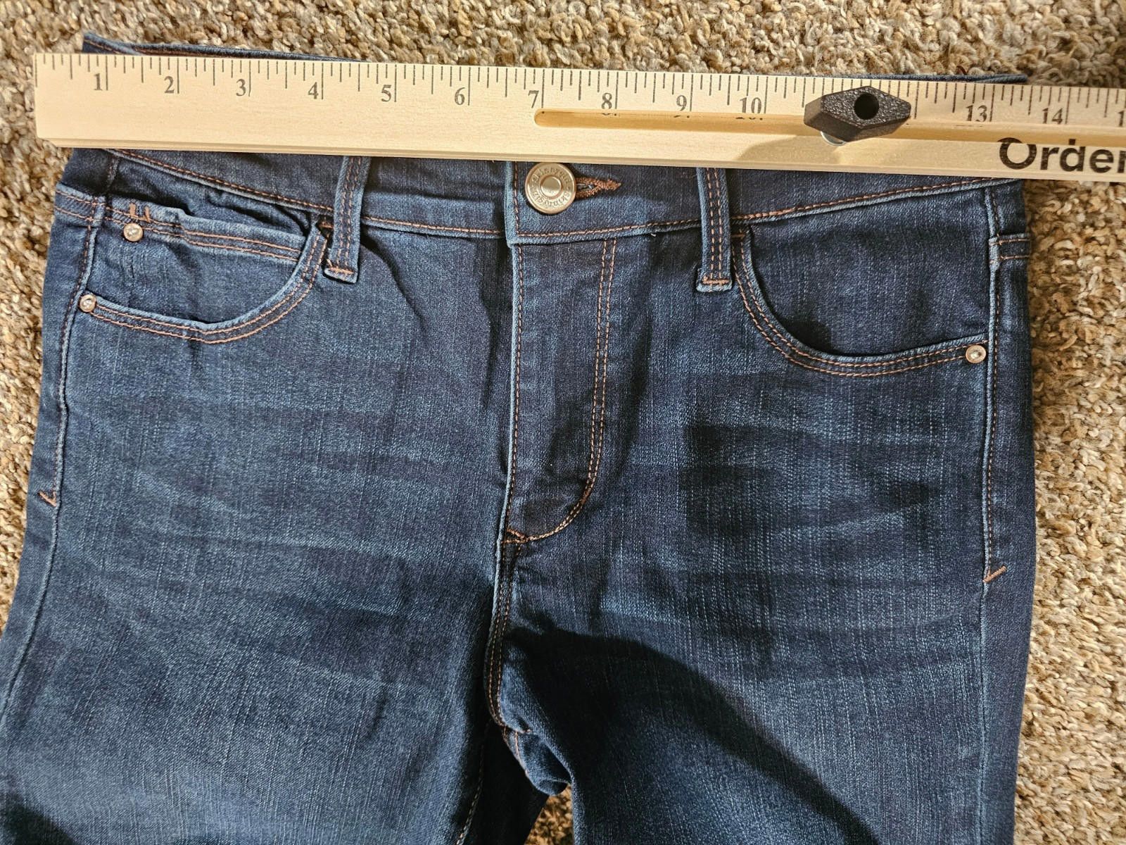 Designer skinnygirl jeans celeste straight 25/0 Size 30" / US 8 / IT 44 - 4 Thumbnail