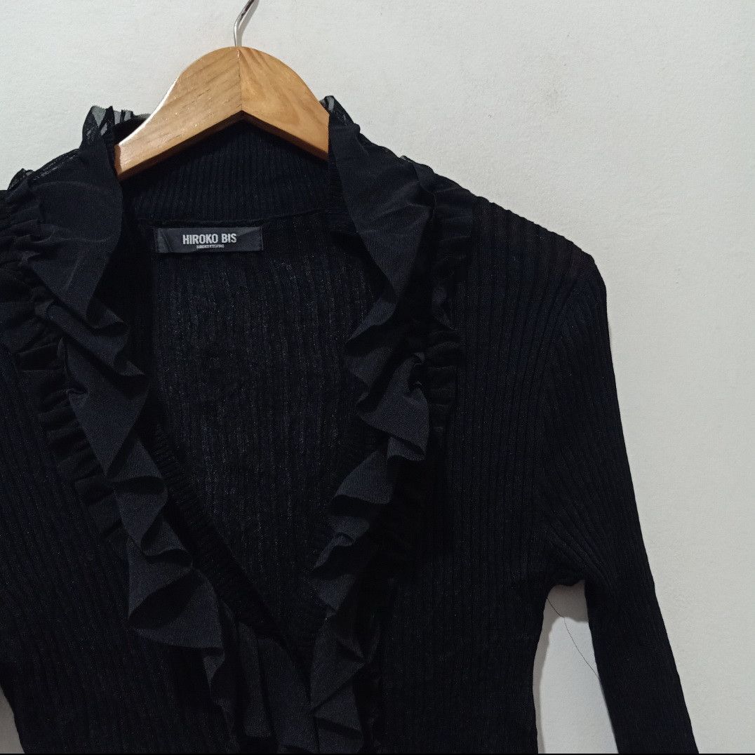 Hiroko Koshino Homme Hiroko Koshino Hiroko Bis Cardigan Knitwear Size M / US 6-8 / IT 42-44 - 4 Thumbnail