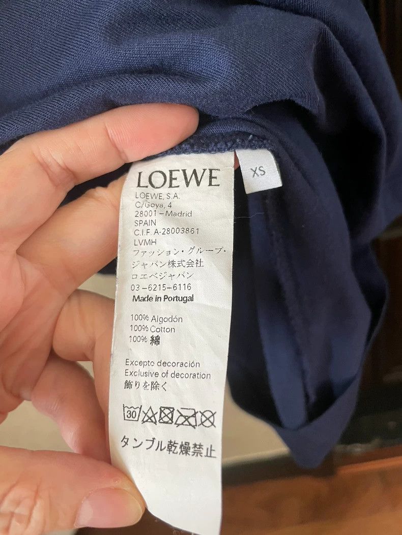 Loewe LOEWE Padded short-sleeved T-shirt Size US XS / EU 42 / 0 - 6 Thumbnail