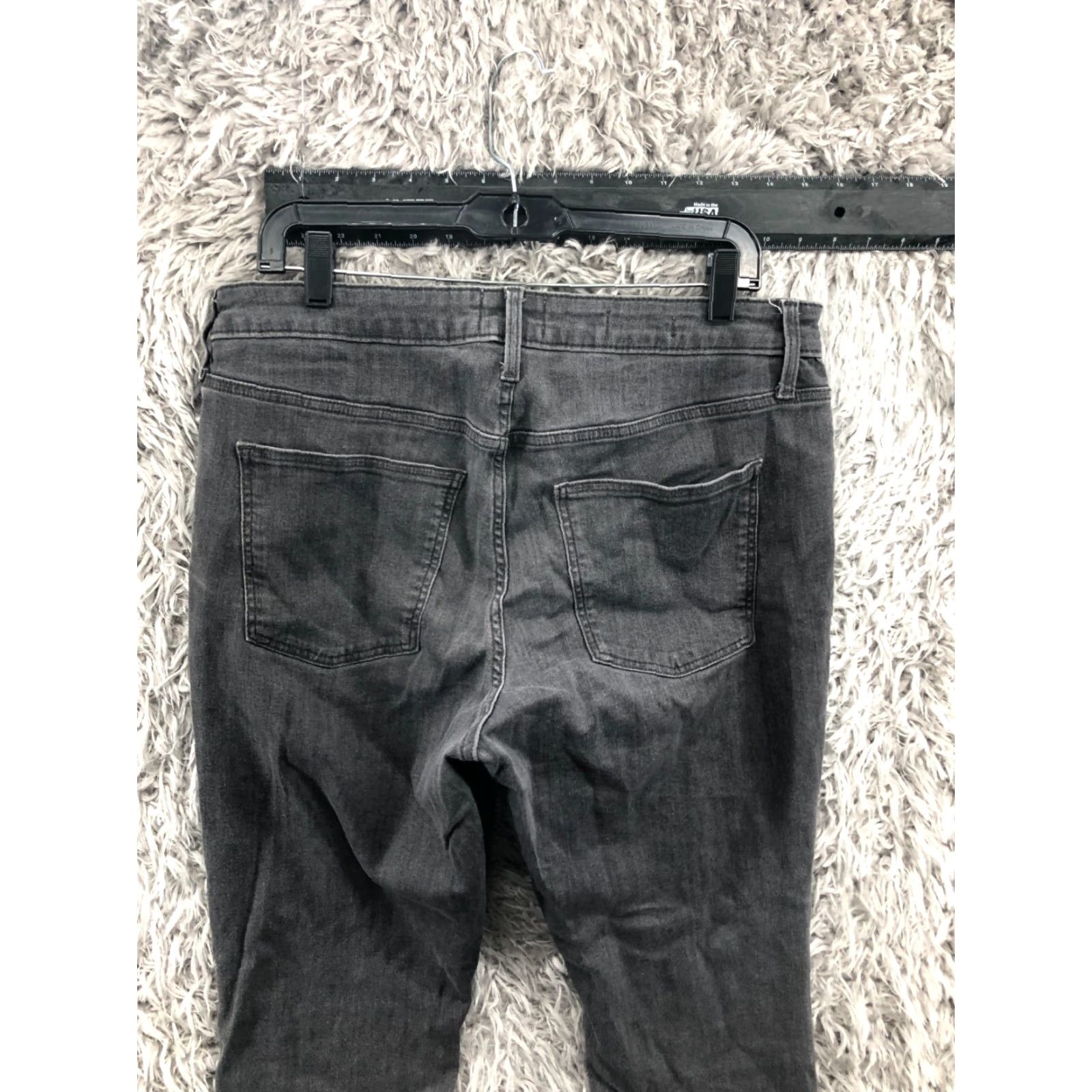 Vintage Universal Thread High Rise Skinny Jeans Womens Size 14 Gray Medium Wash Size 36" / US 14 / IT 50 - 6 Thumbnail
