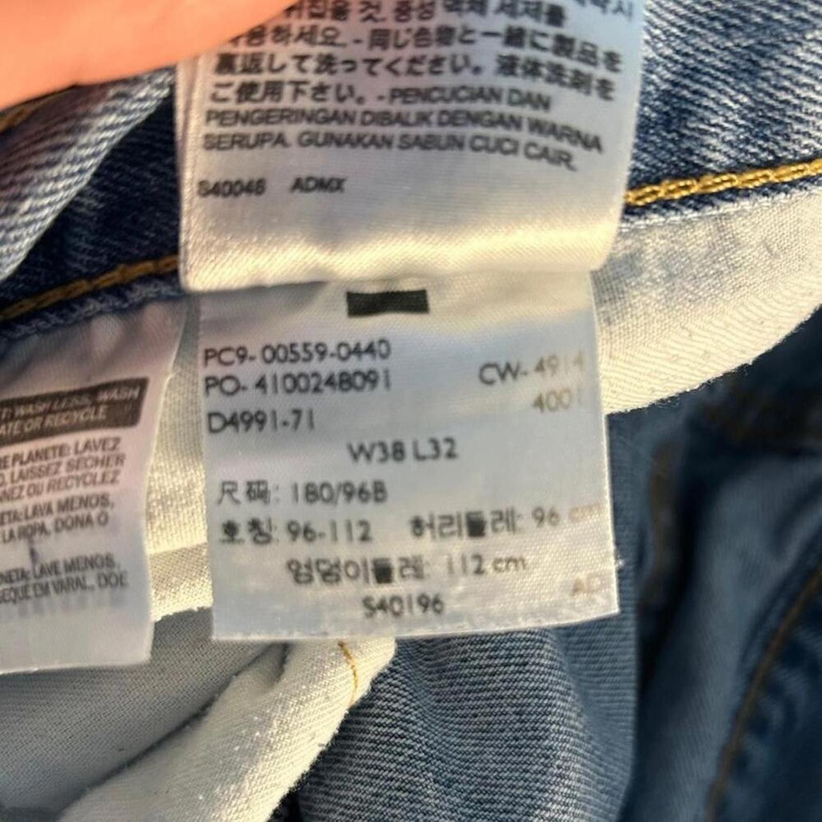 Levi's Mens denim levi jeans 38x32 Size US 38 / EU 54 - 5 Thumbnail