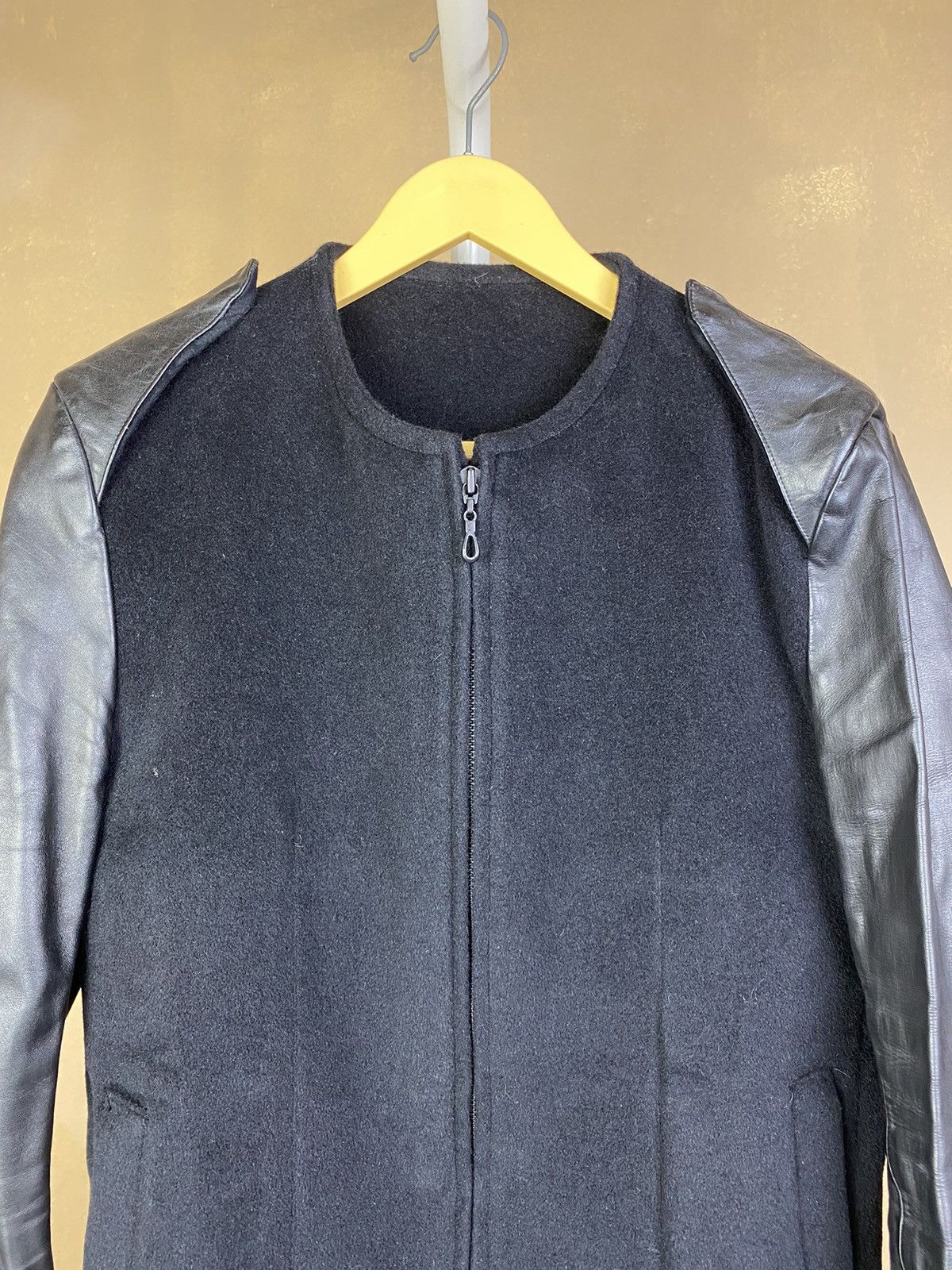 kiryuyrik Kiryuyrik Yohji Yamamoto Leather sleeve jacket Size US L / EU 52-54 / 3 - 6 Thumbnail