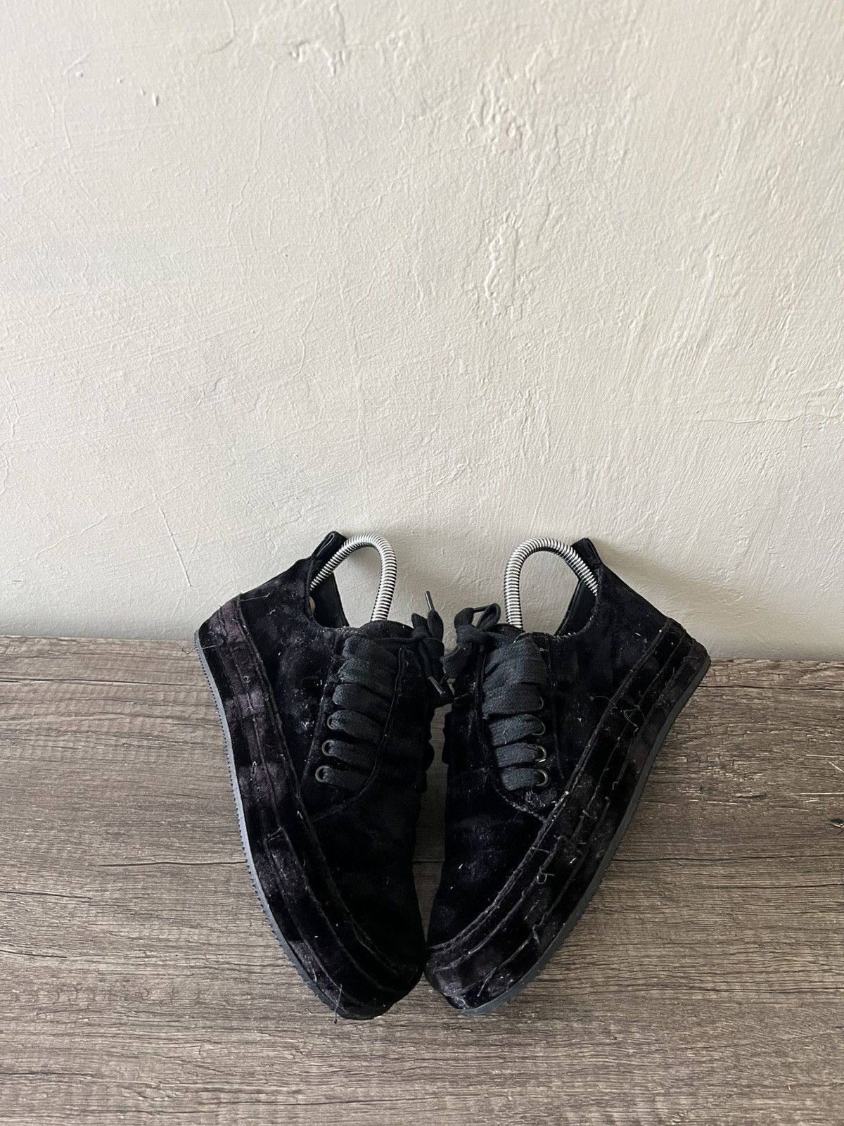 Ann Demeulemeester SCAMOSCIATO VELVET SNEAKERS Size US 6 / IT 36 - 7 Thumbnail