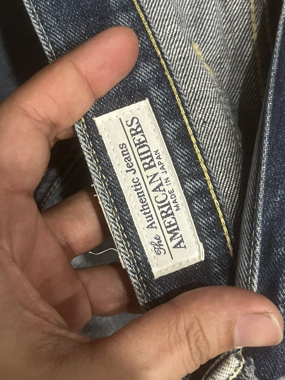 Vintage Vintage Lee Rider Japan Blue Faded Washed Distressed Jeans Size US 30 / EU 46 - 18 Thumbnail