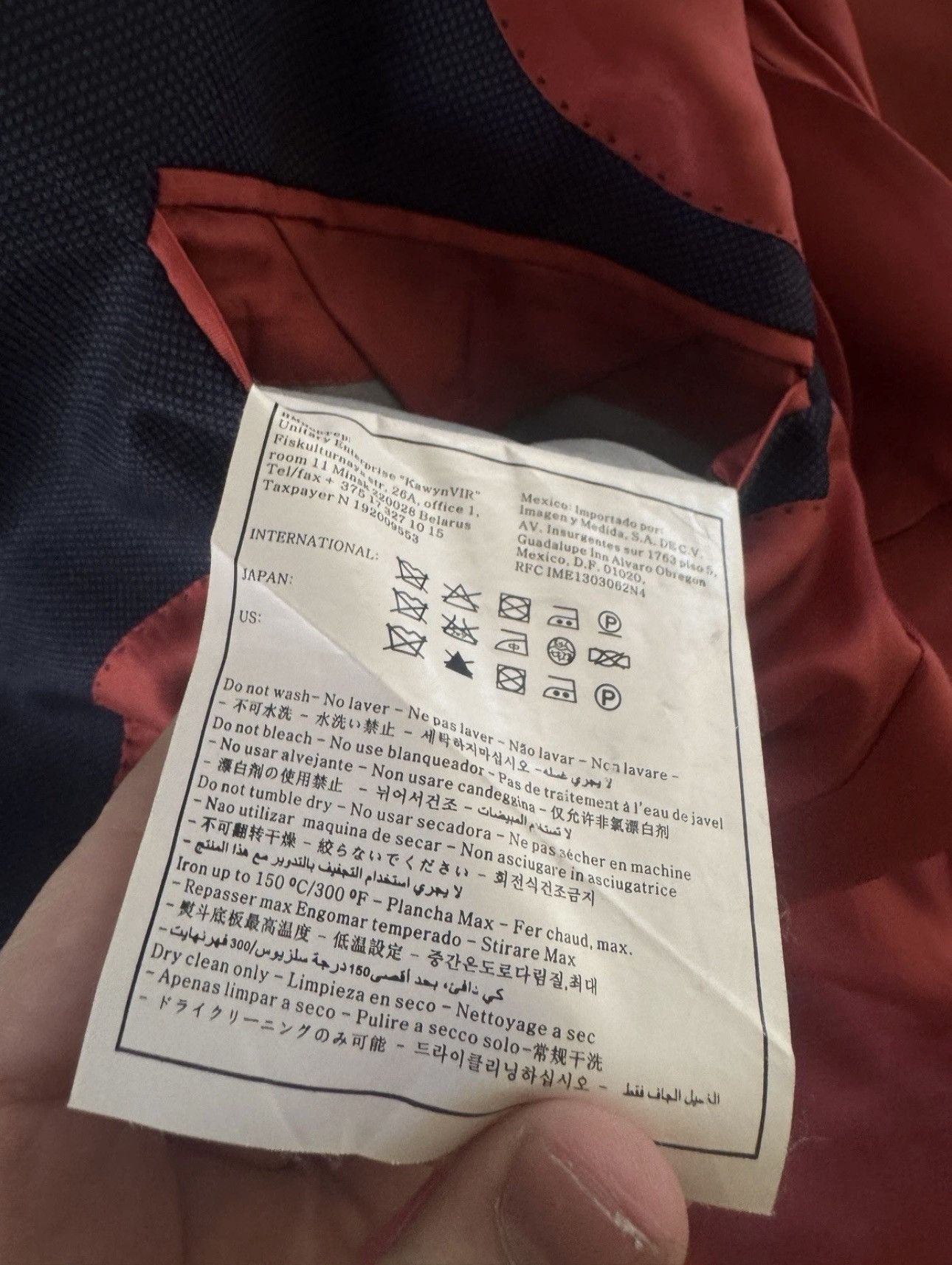 Suitsupply SUITSUPPLY x Vitale Barberis Canonico Wool Sienna Suit Size 34R - 16 Thumbnail