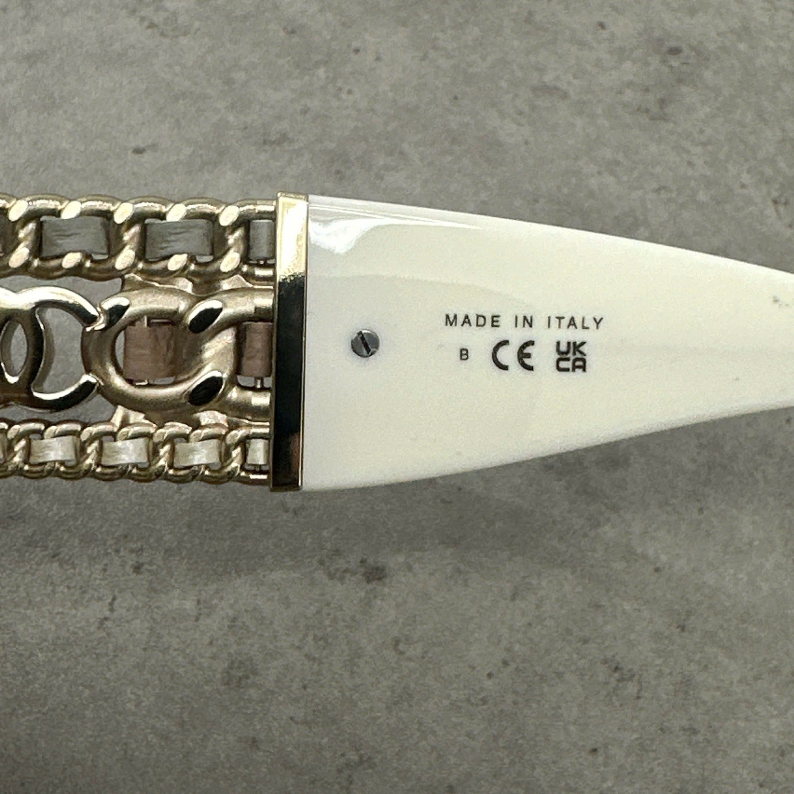 Chanel CHANEL 0CH5535Q 125513 Sunglasses Size ONE SIZE - 4 Thumbnail