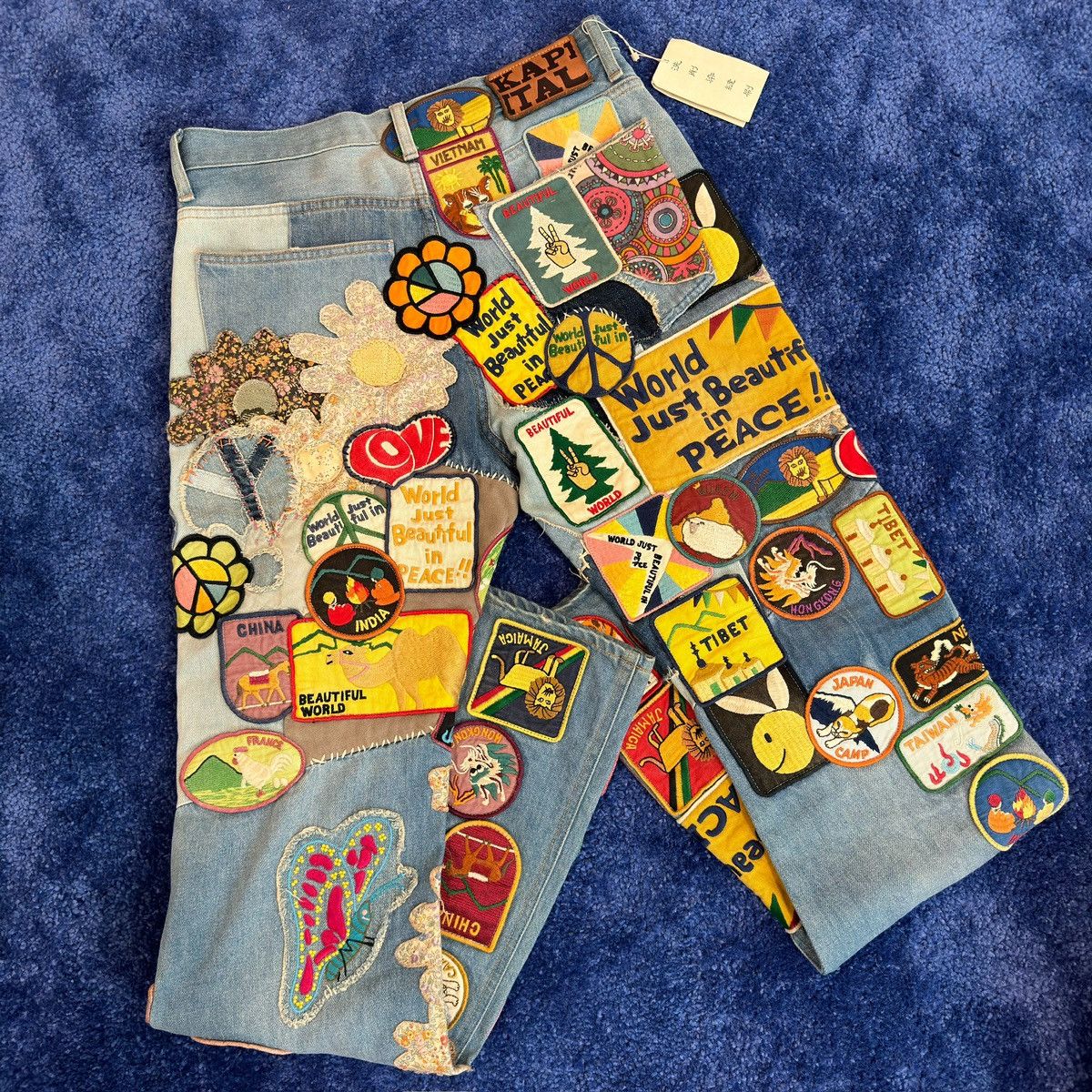Kapital Kapital 12.5oz Denim Jeans Beautiful World Size US 32 / EU 48 - 4 Thumbnail